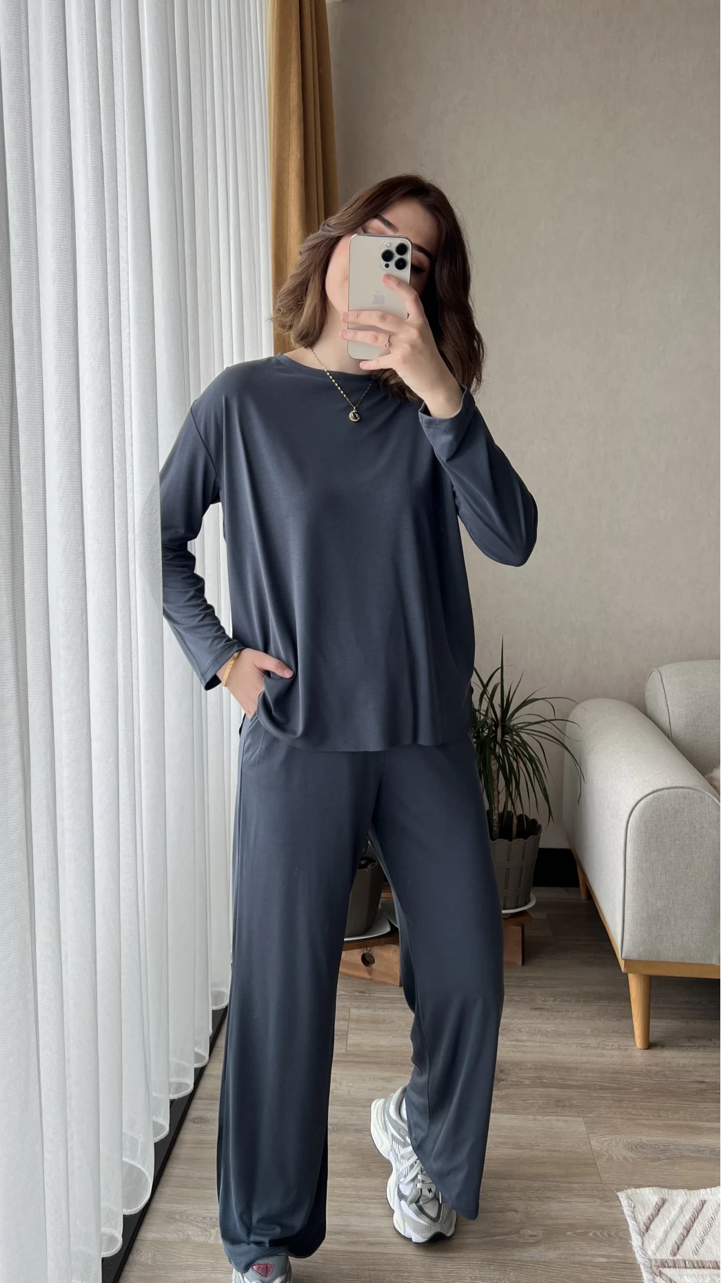 Oys Modal Lacivert Takım