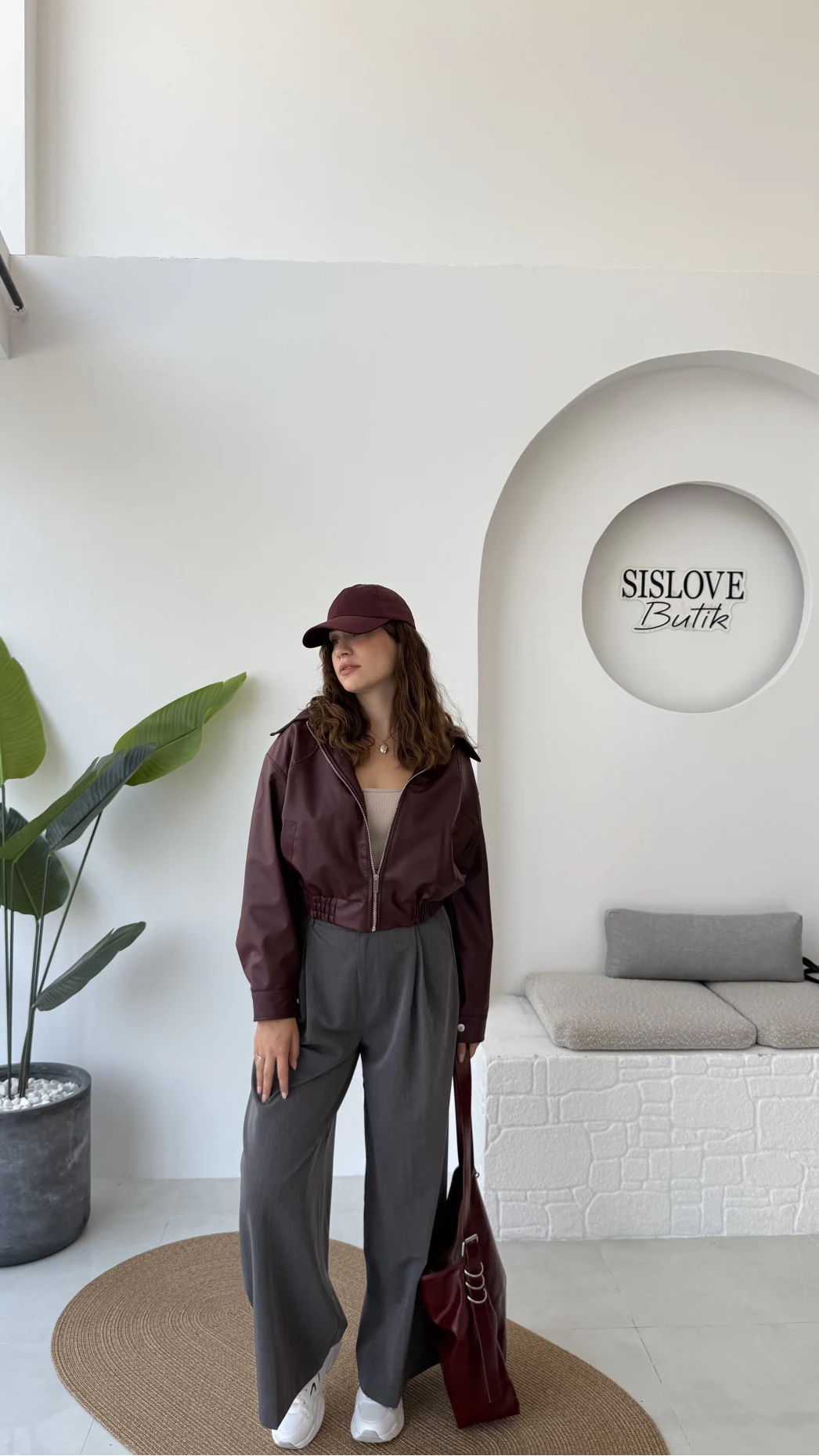 Penny Poliviskon Pantolon - Antrasit - Kod: 51210