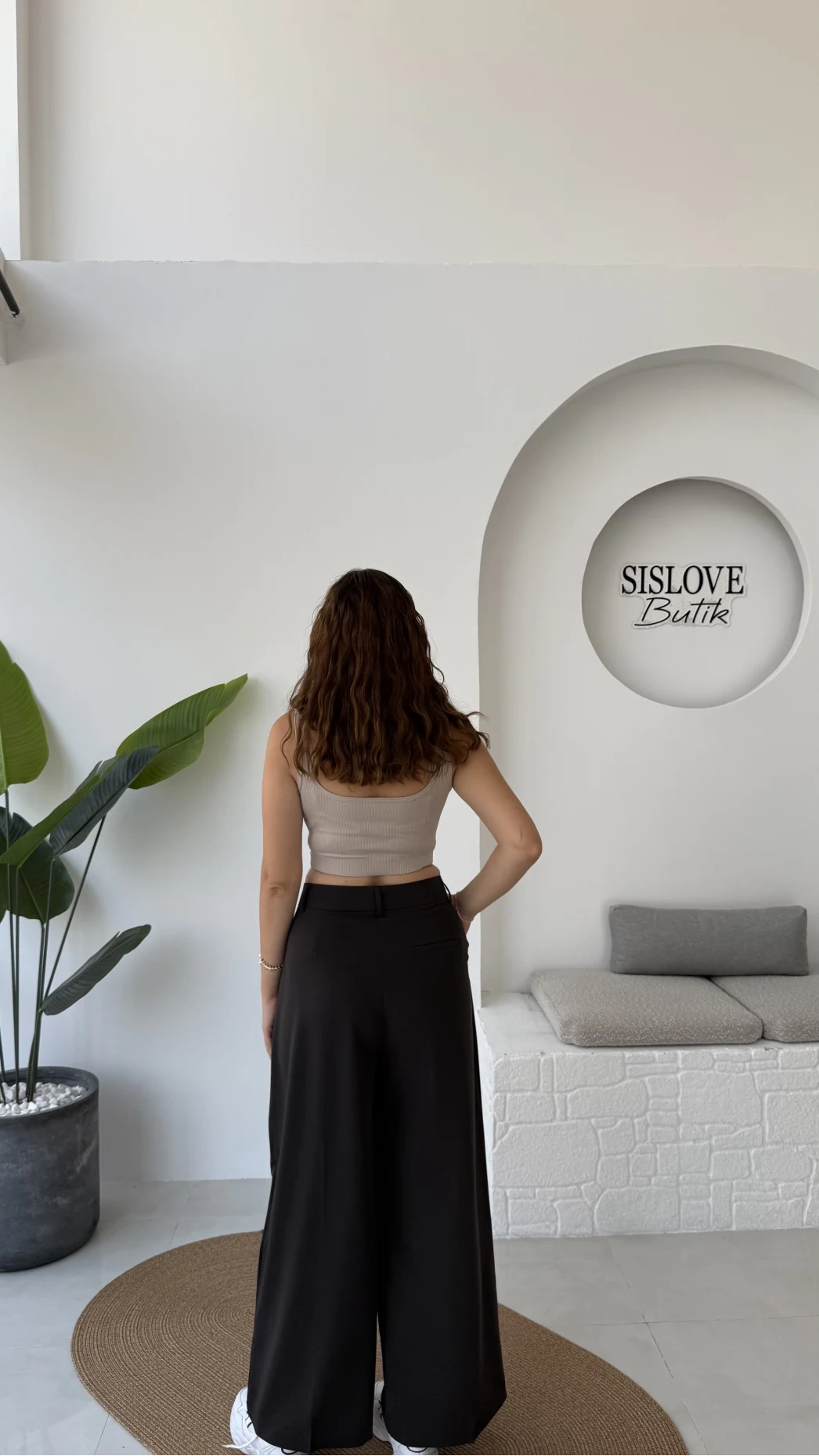 Penny Poliviskon Pantolon - Koyu Kahve - Kod: 51210