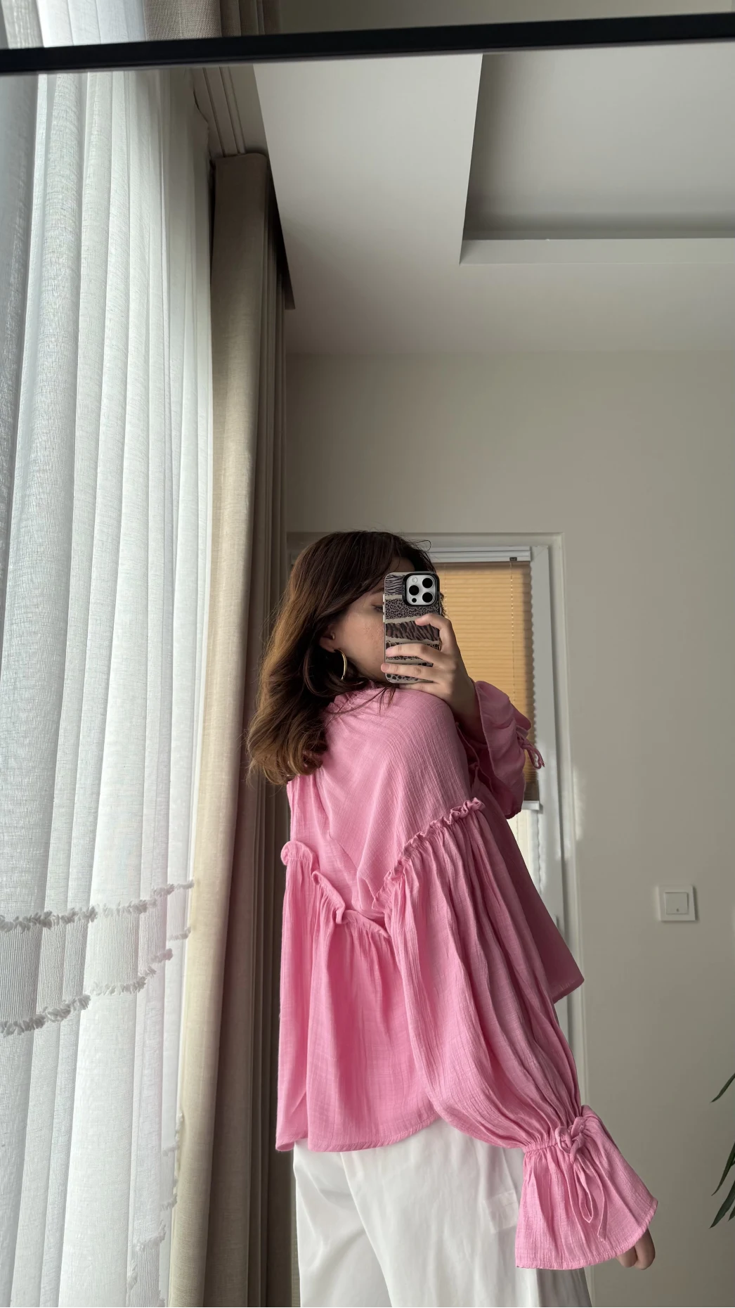Peri Magic Serisi Özel Tasarım Bluz Pembe