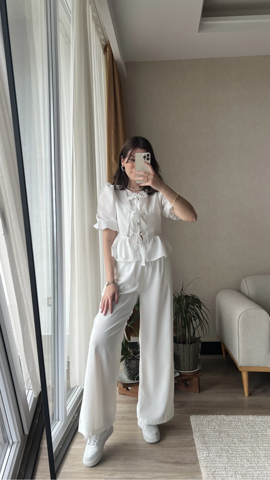 Pinella Beyaz Gömlek