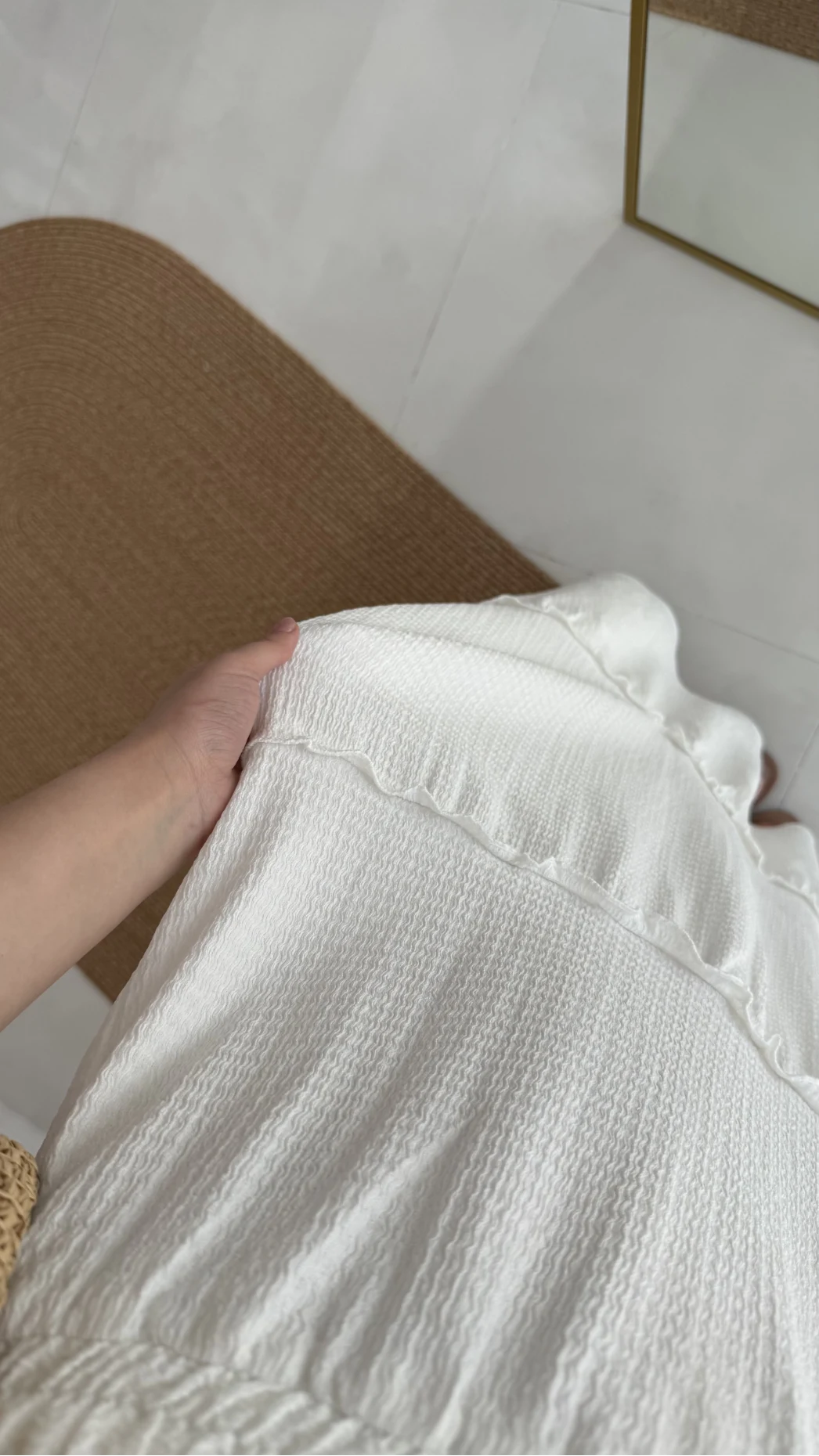 Pinterst Etek Astarlı Beyaz