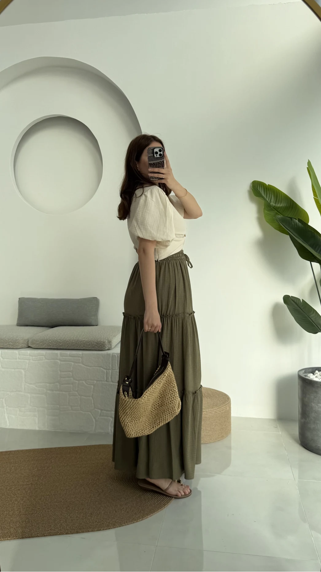 Pinterst Etek Astarlı Haki