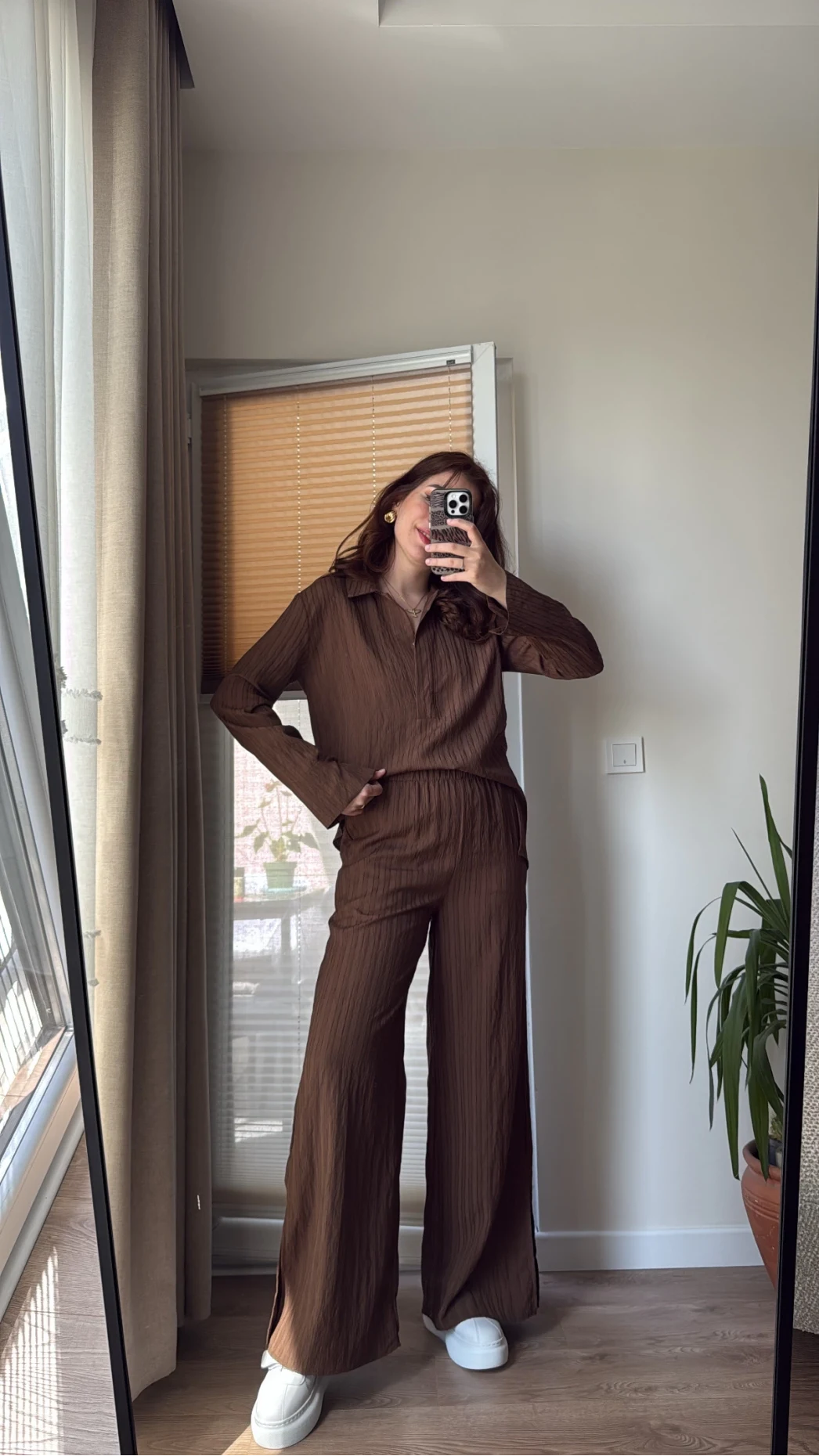 Polo Yaka Takım Acı Kahve (6016)