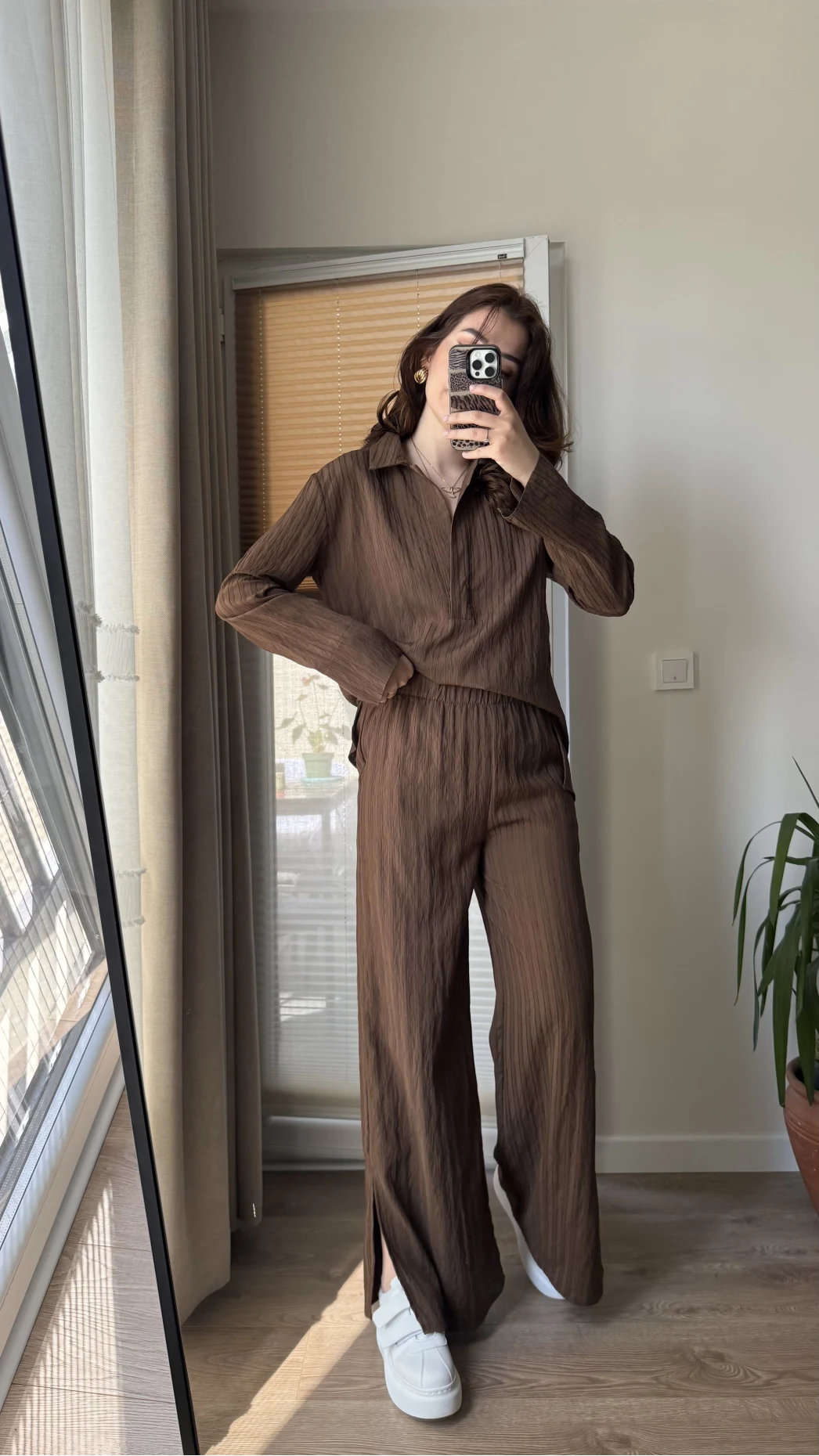 Polo Yaka Takım Acı Kahve (6016)