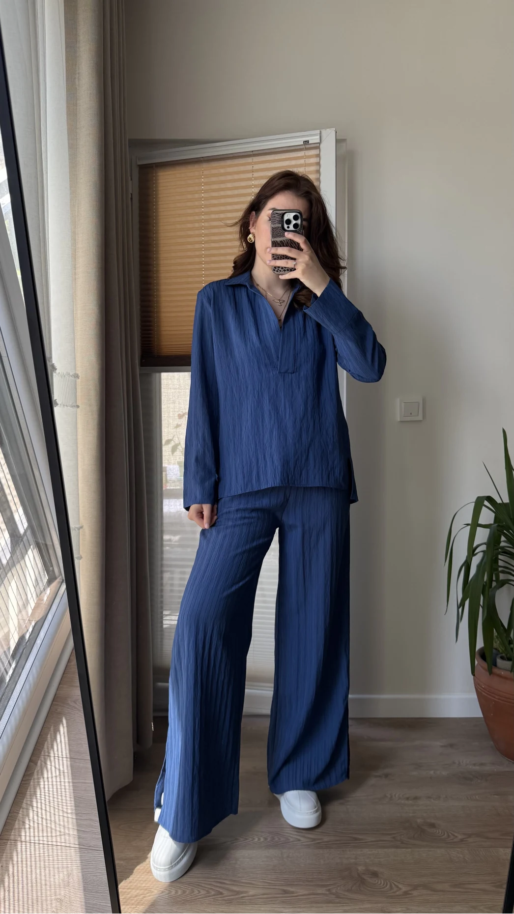 Polo Yaka Takım Lacivert (6016)