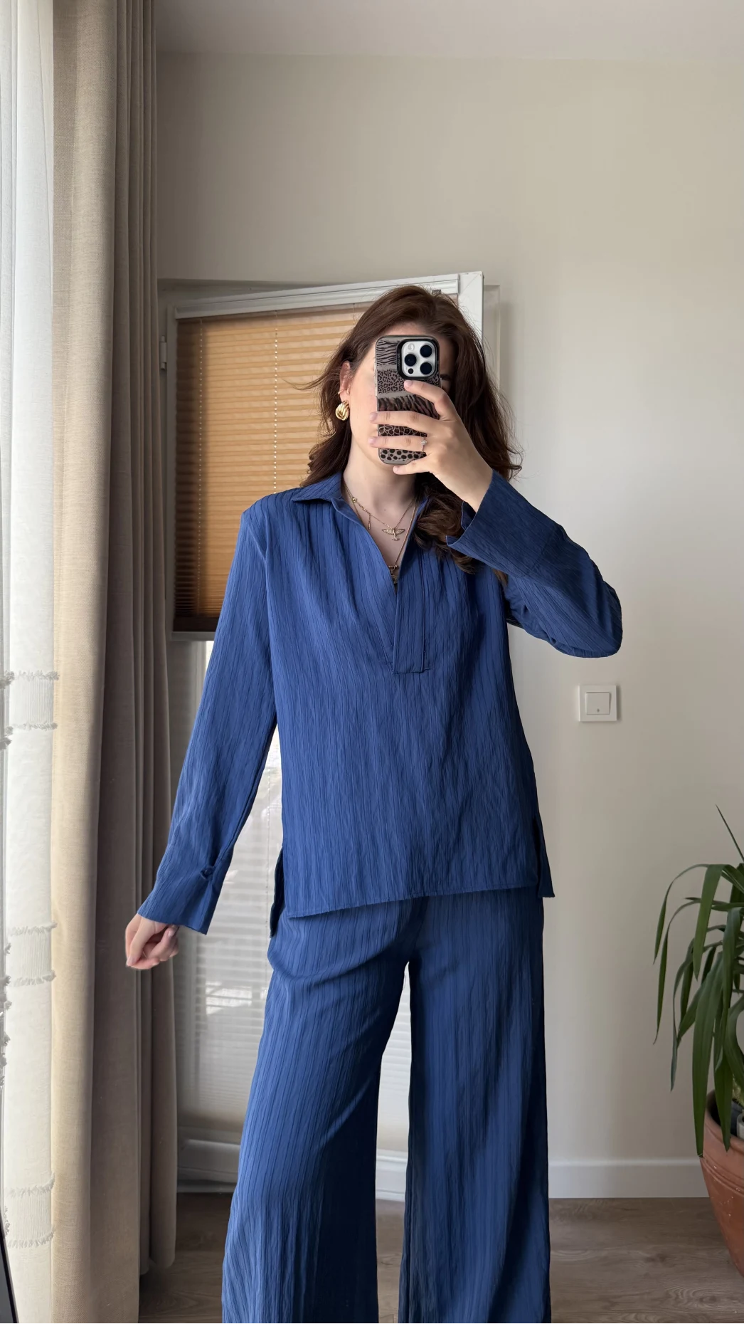 Polo Yaka Takım Lacivert (6016)