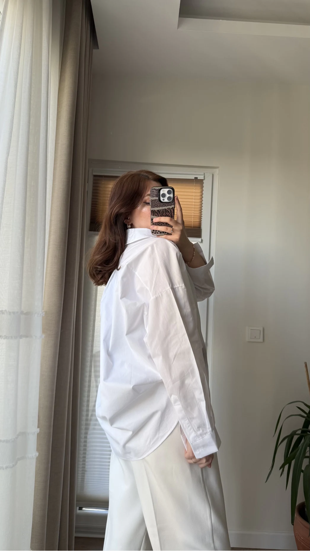 Poplin Premium Beyaz Gömlek