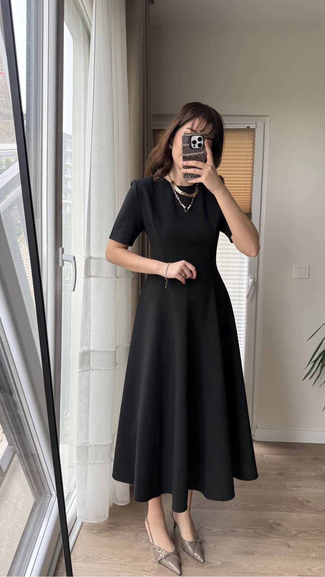 Premium Elbise Siyah