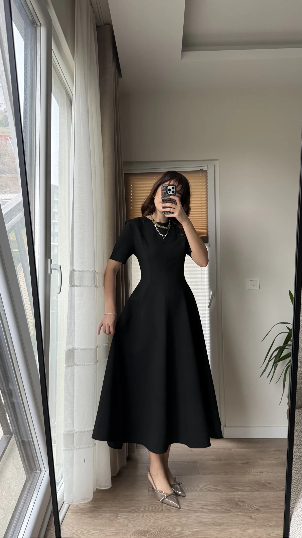 Premium Elbise Siyah