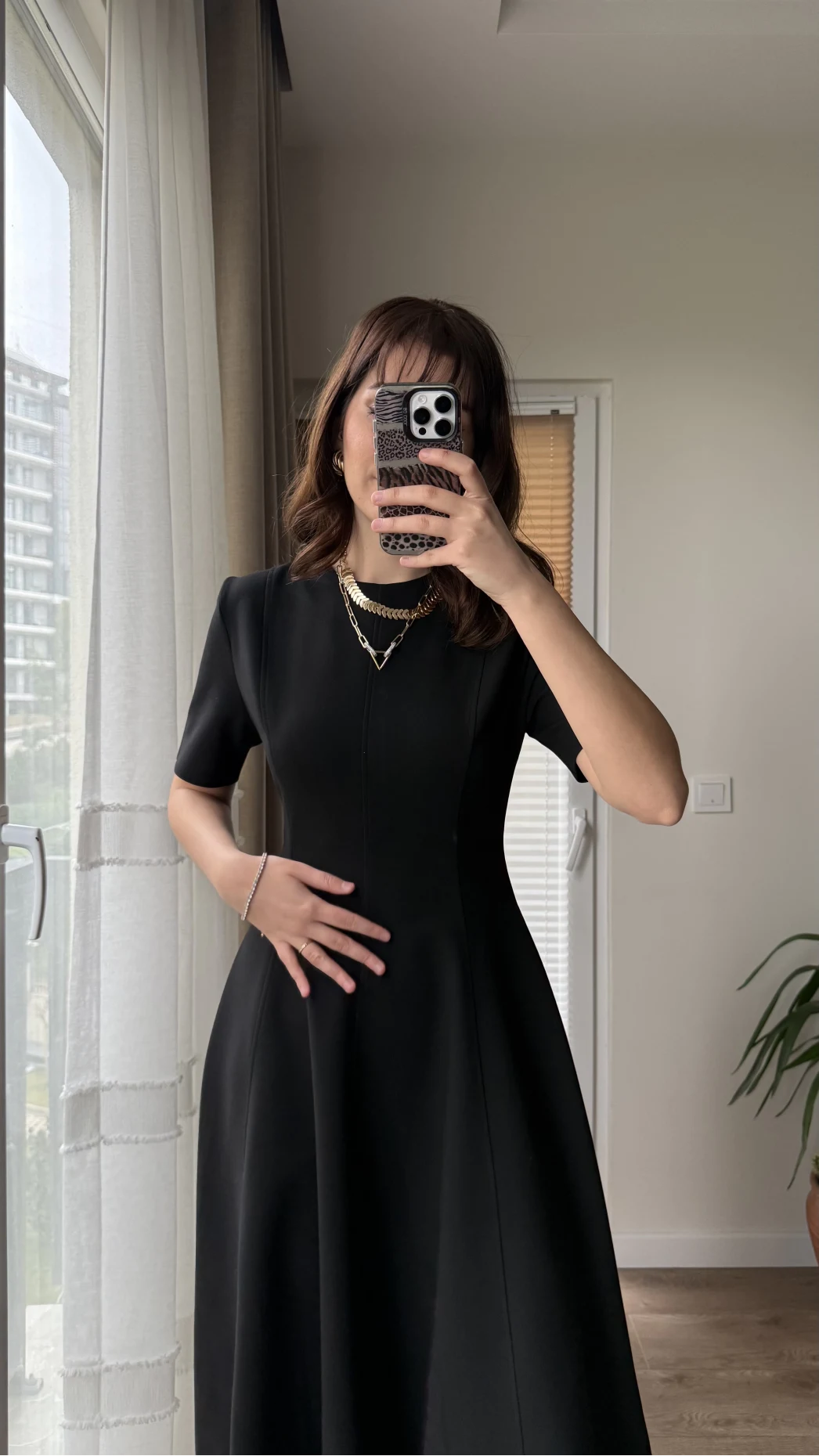 Premium Elbise Siyah