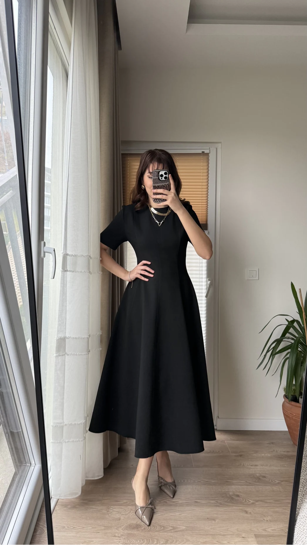 Premium Elbise Siyah