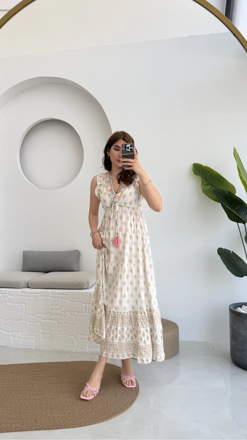 Premium Rob Elbise Ekru