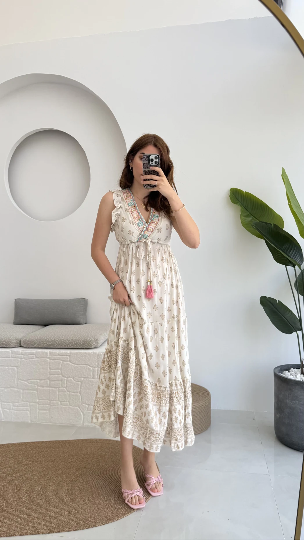 Premium Rob Elbise Ekru