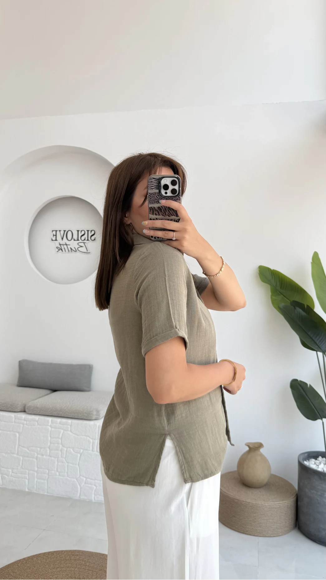 Puf Gömlek-2104-Haki