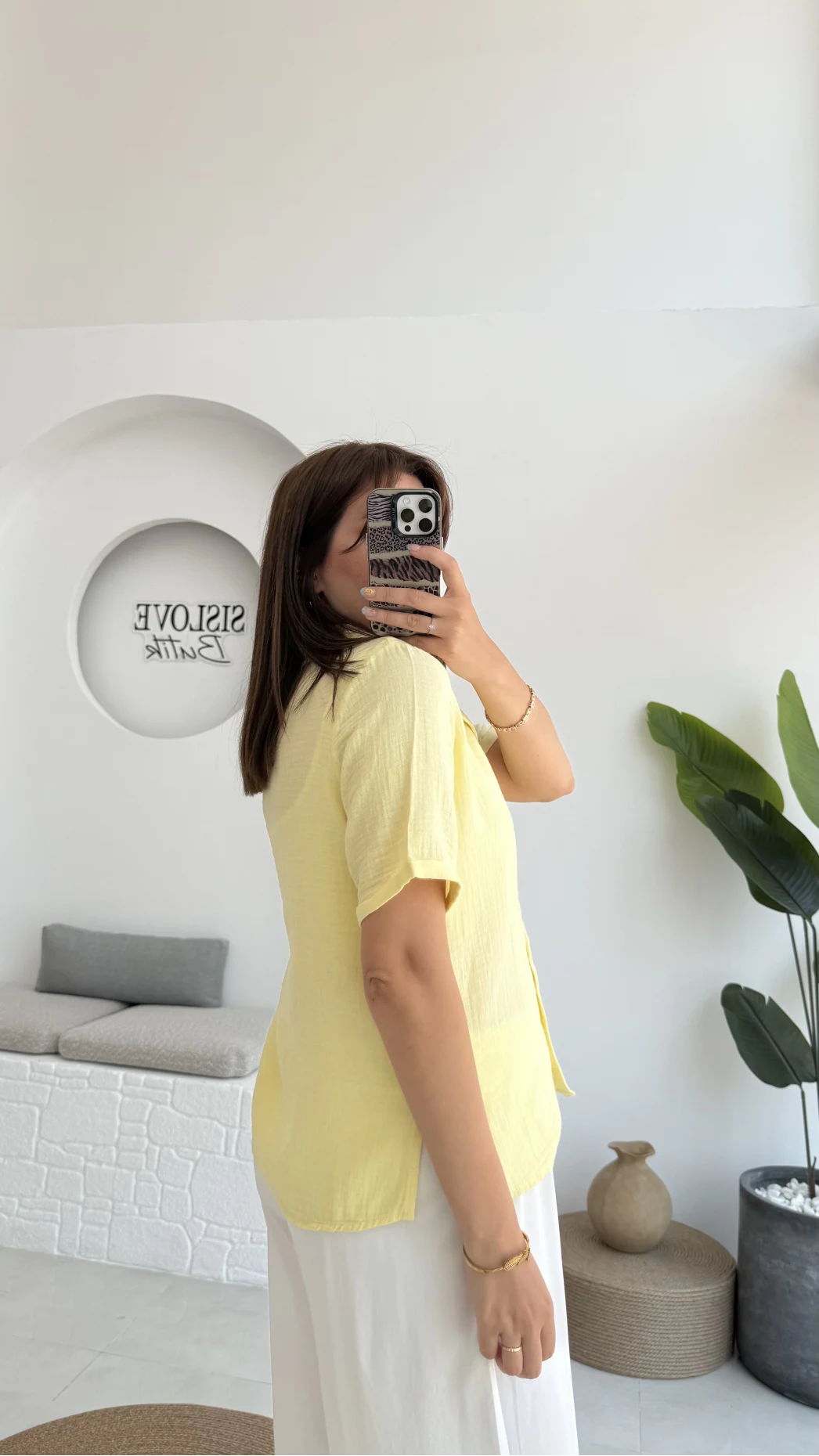 Puf Gömlek-2104-Sarı