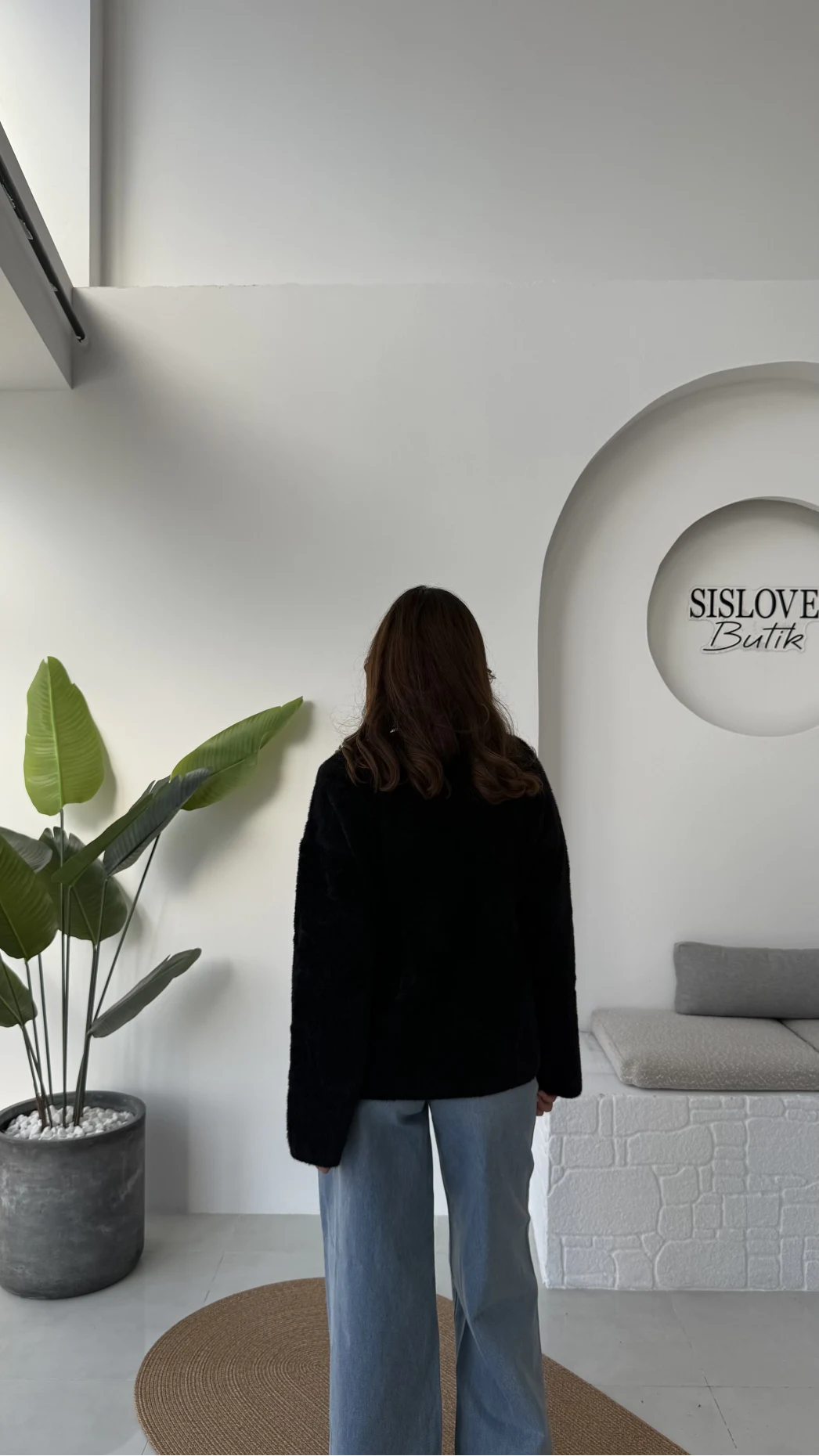 Püskül Yumoş Hırka - Siyah - Kod: 25030