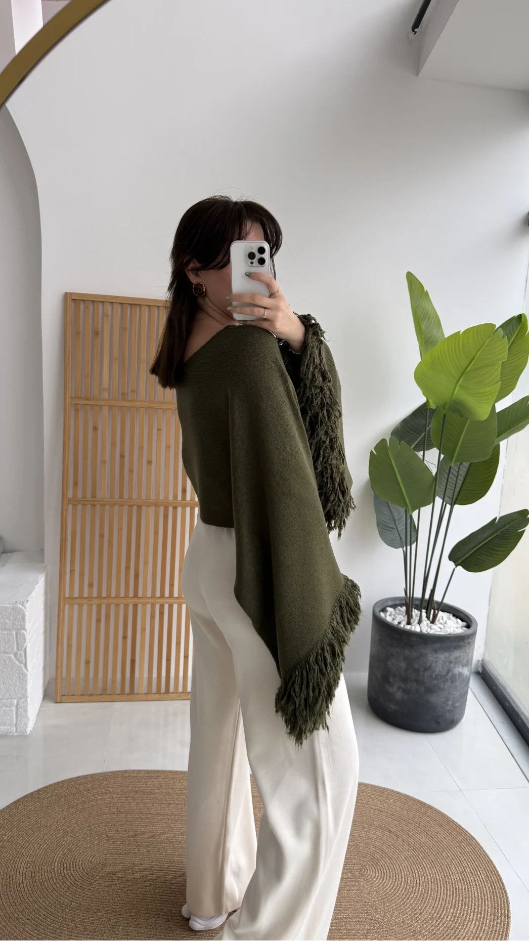 Püsküllü Panço - Haki