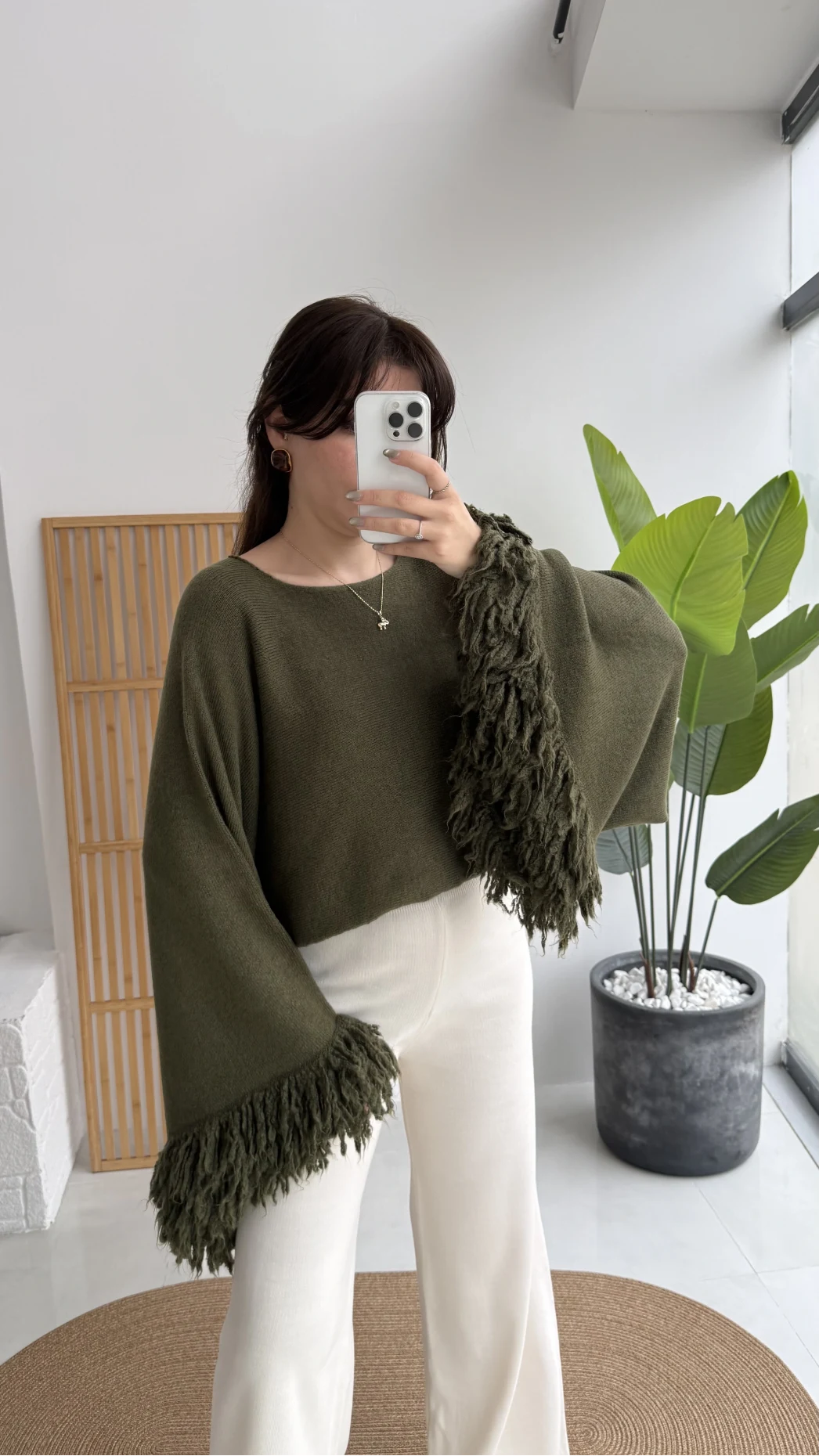 Püsküllü Panço - Haki