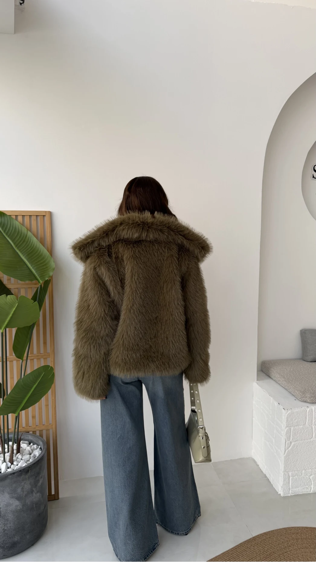 Rachel Kürk - Haki - Kod: 2429