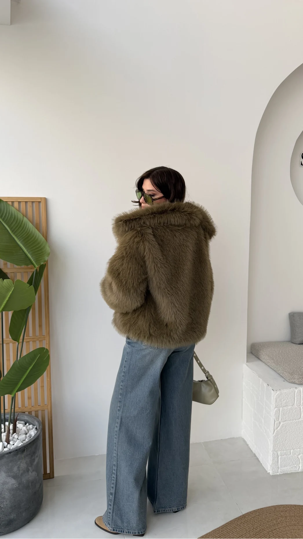 Rachel Kürk - Haki - Kod: 2429