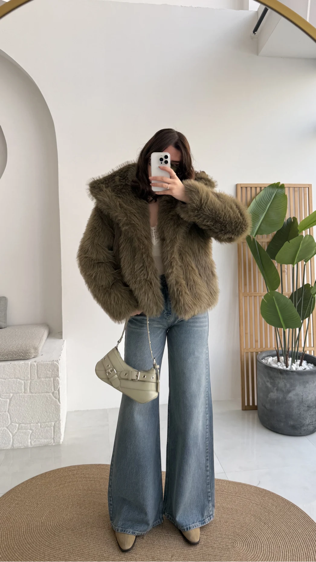 Rachel Kürk - Haki - Kod: 2429