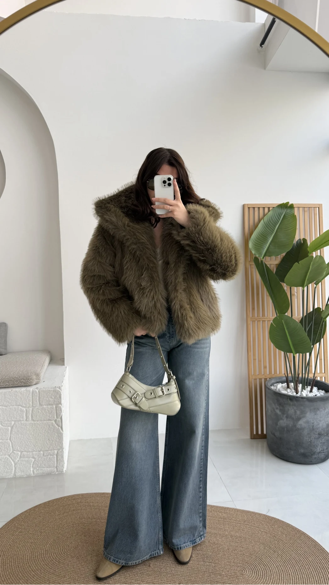 Rachel Kürk - Haki - Kod: 2429