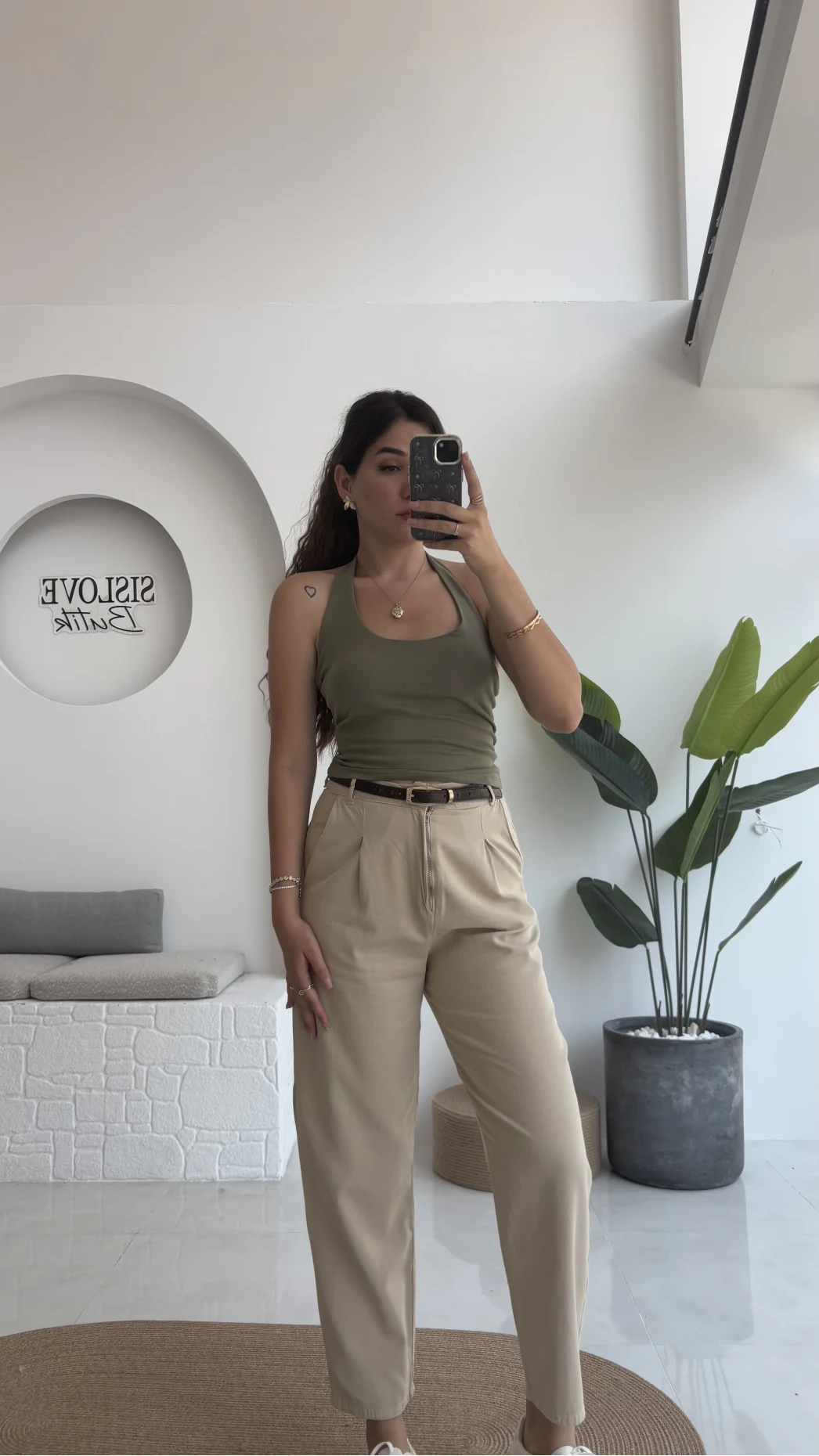 Raste Havuç Gabardin Pantolon - Taş