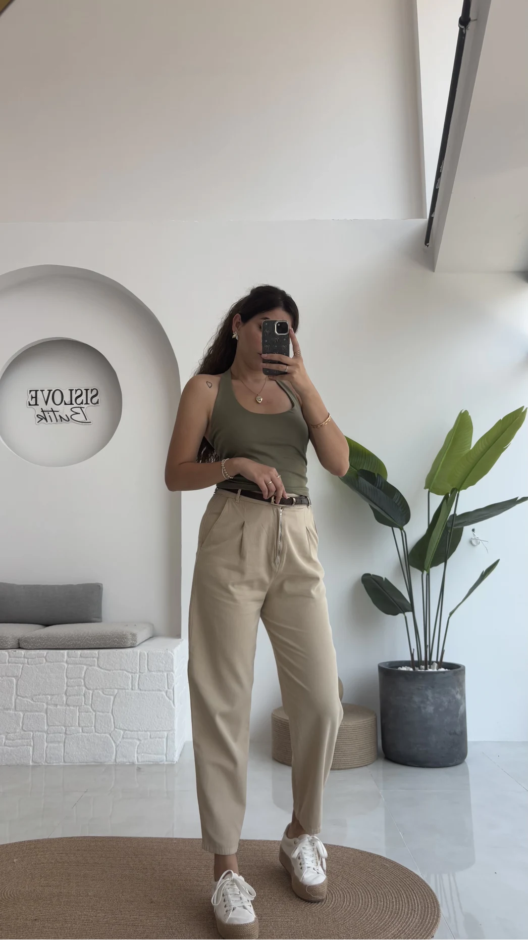 Raste Havuç Gabardin Pantolon - Taş