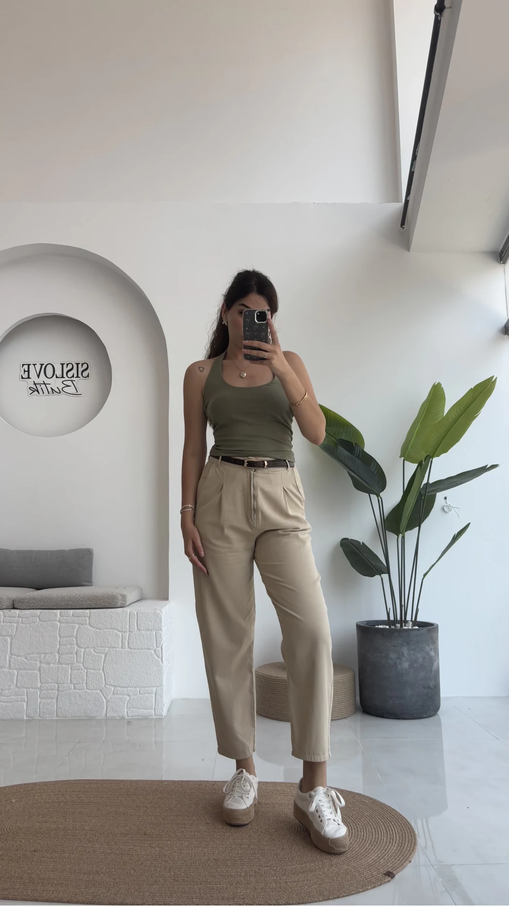 Raste Havuç Gabardin Pantolon - Taş