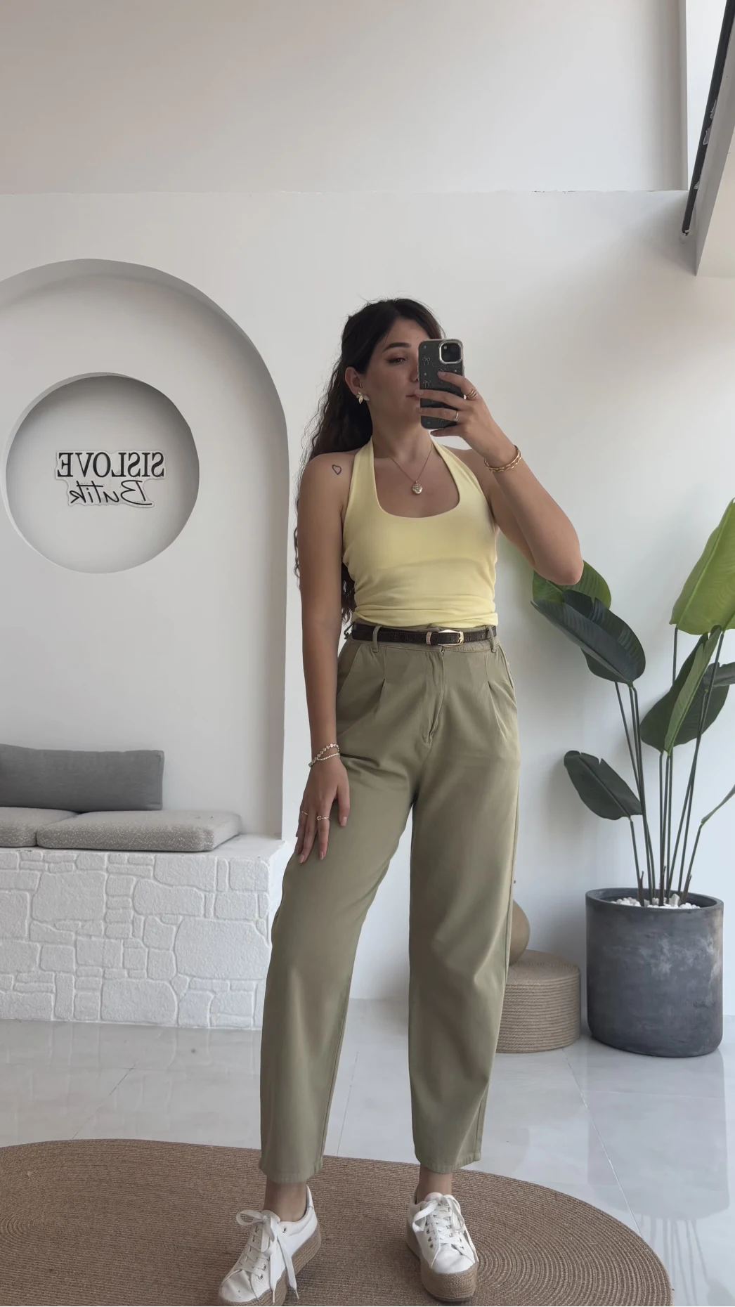 Raste Havuç Gabardin Pantolon - Yeşil