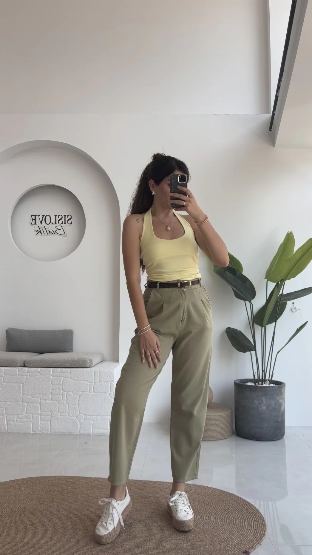 Raste Havuç Gabardin Pantolon - Yeşil