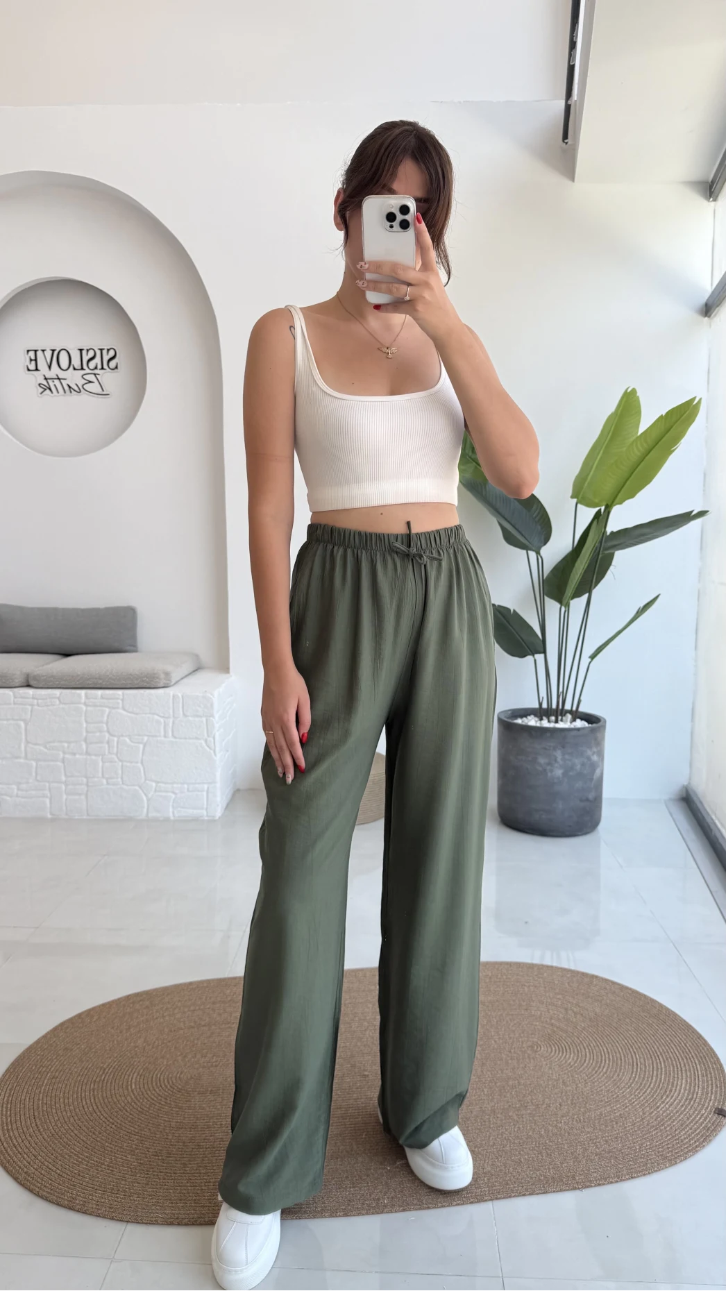 Raya Cepli Pantolon - Haki