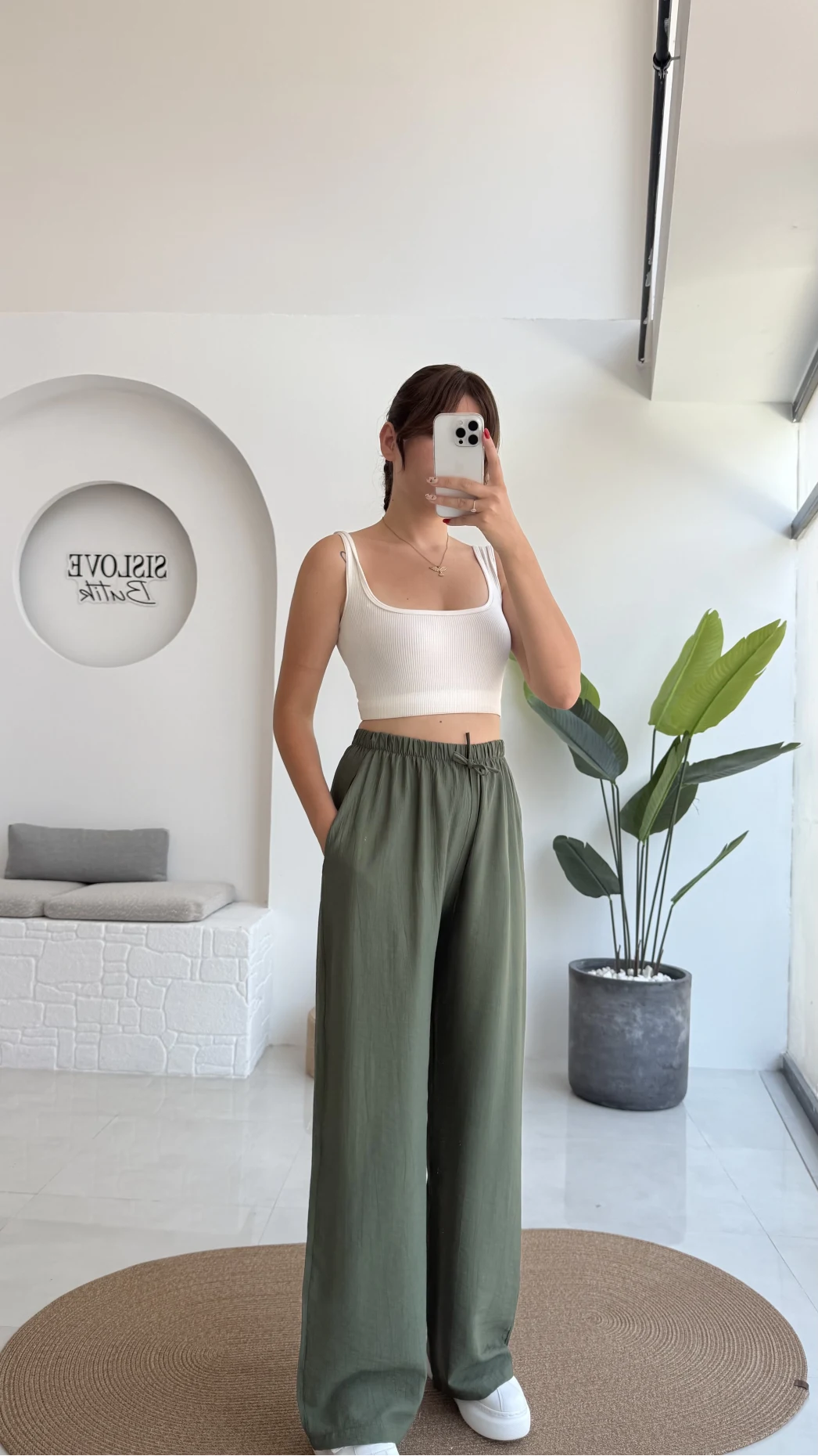 Raya Cepli Pantolon - Haki