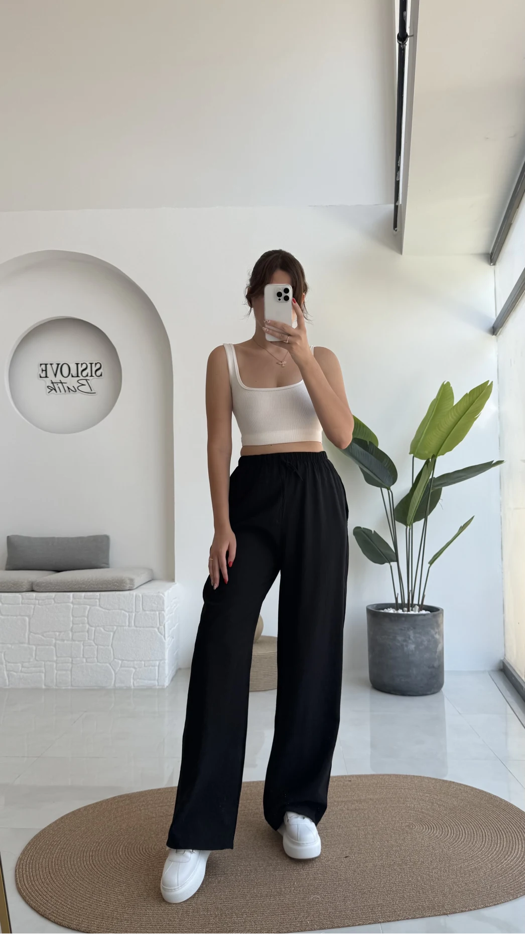 Raya Cepli Pantolon - Siyah