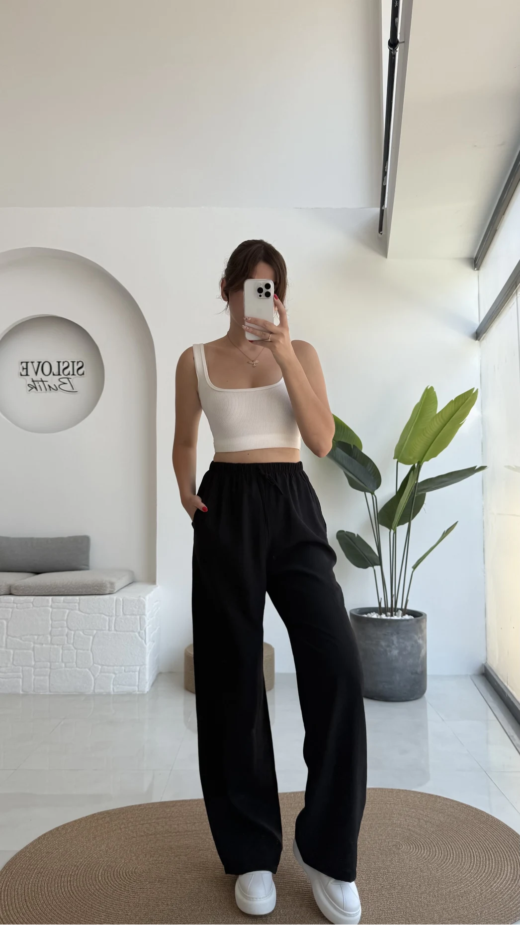 Raya Cepli Pantolon - Siyah