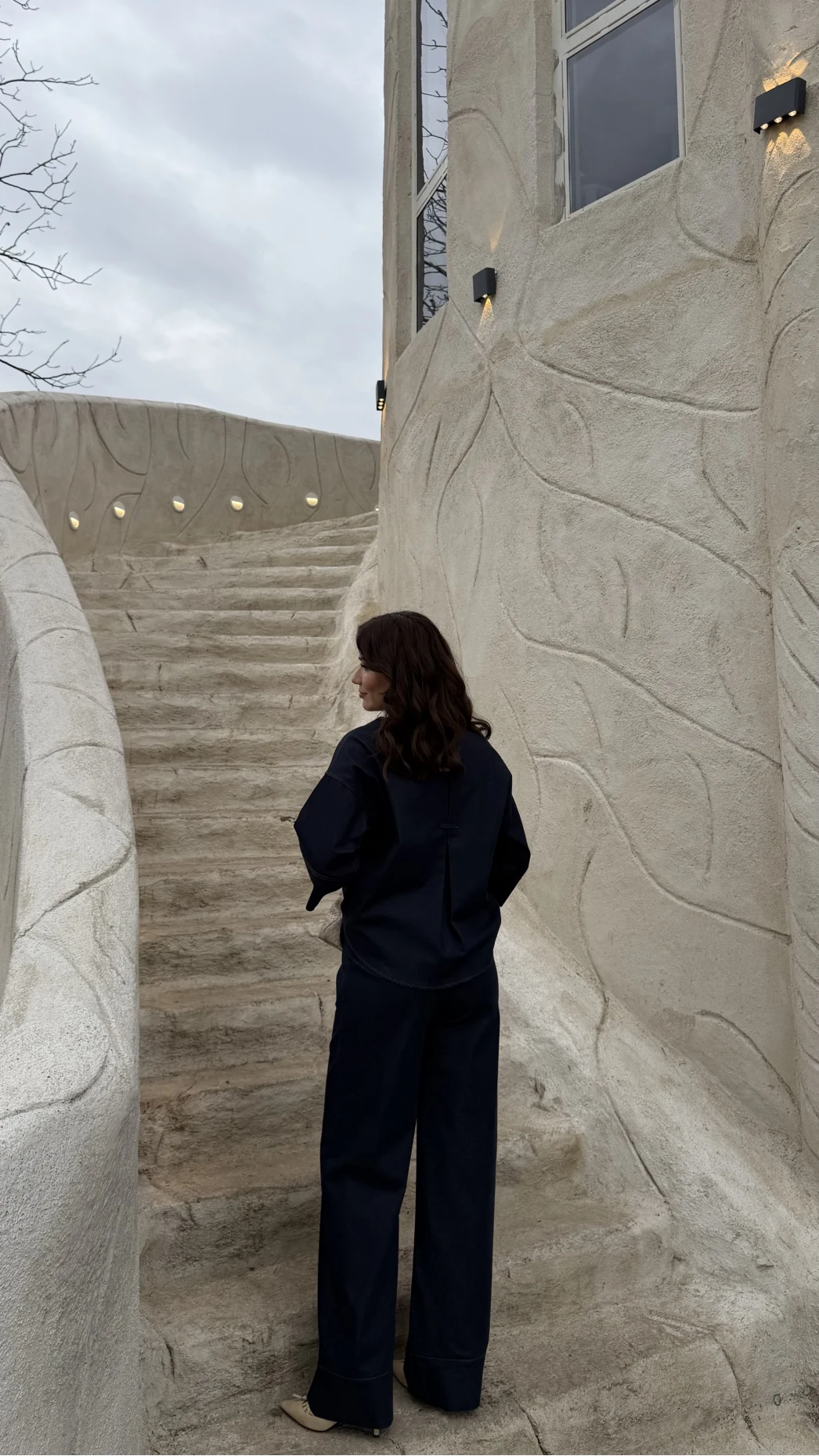 Roar Denim Gömlek-Pantolon Takım - Lacivert - Kod: 2201 4042