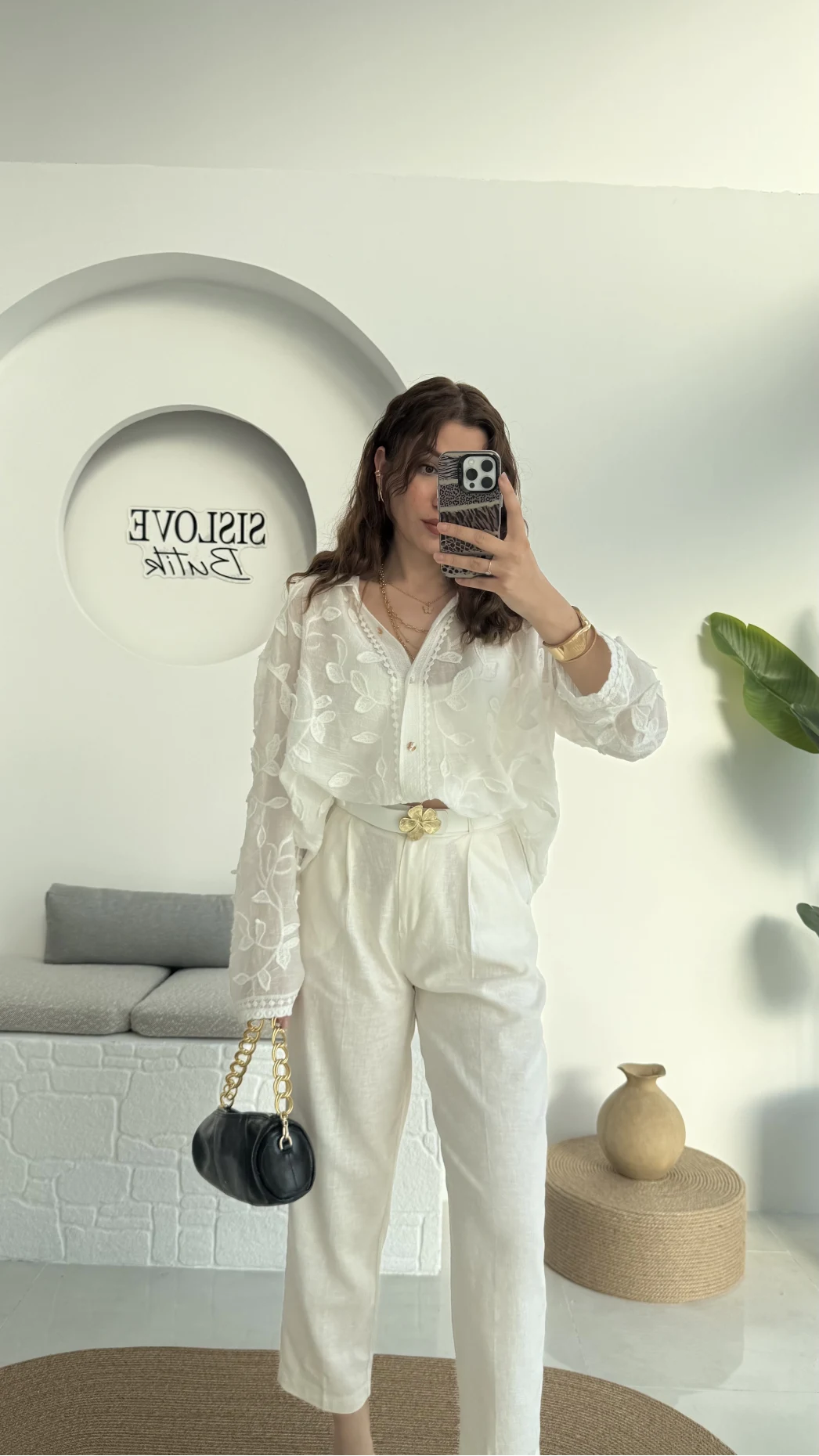 Romantik Gömlek - Kırık Beyaz - 38569