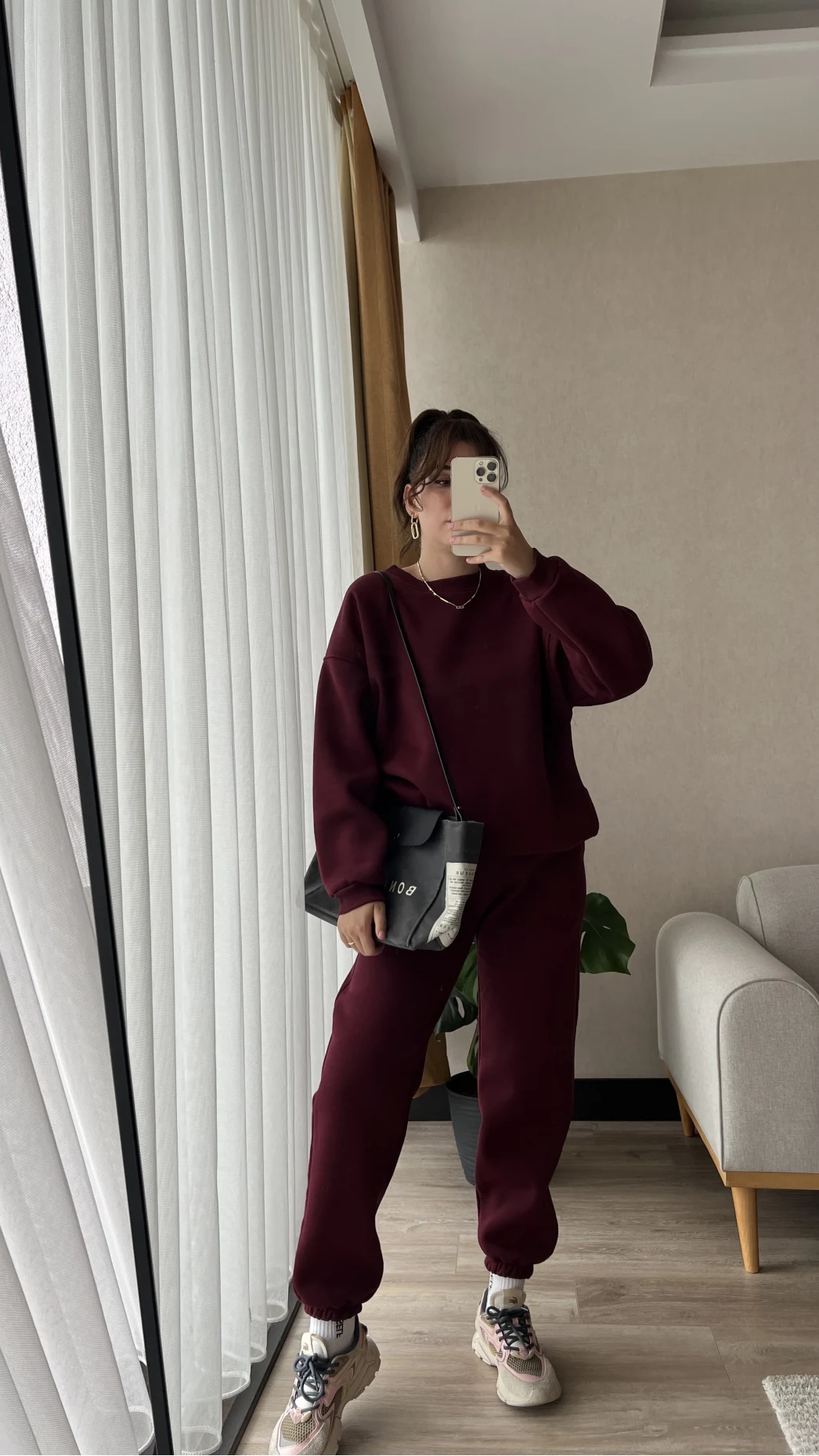 Ross Bisiklet Yaka Bordo Takım İçi Şardonlu