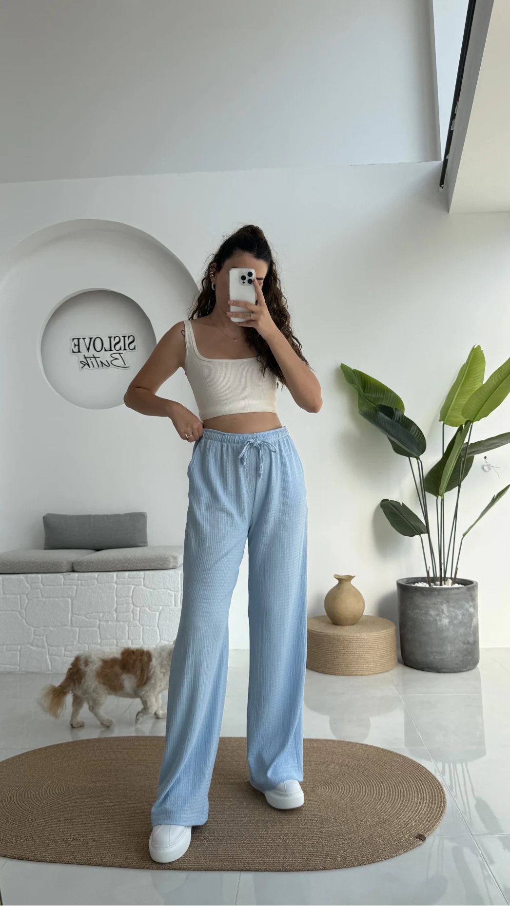 Ru Bürümcük Pantolon Bebe Mavisi - 4023