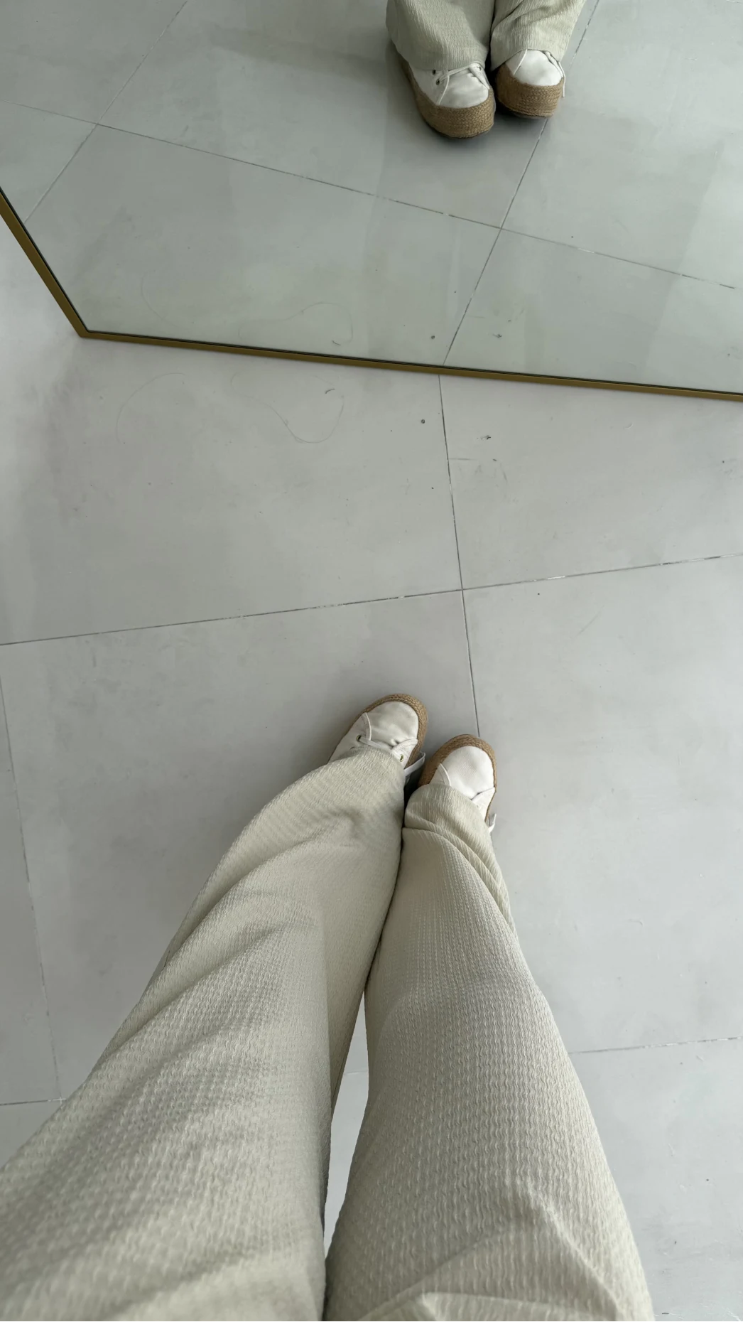 Ru Bürümcük Pantolon Taş - 4023