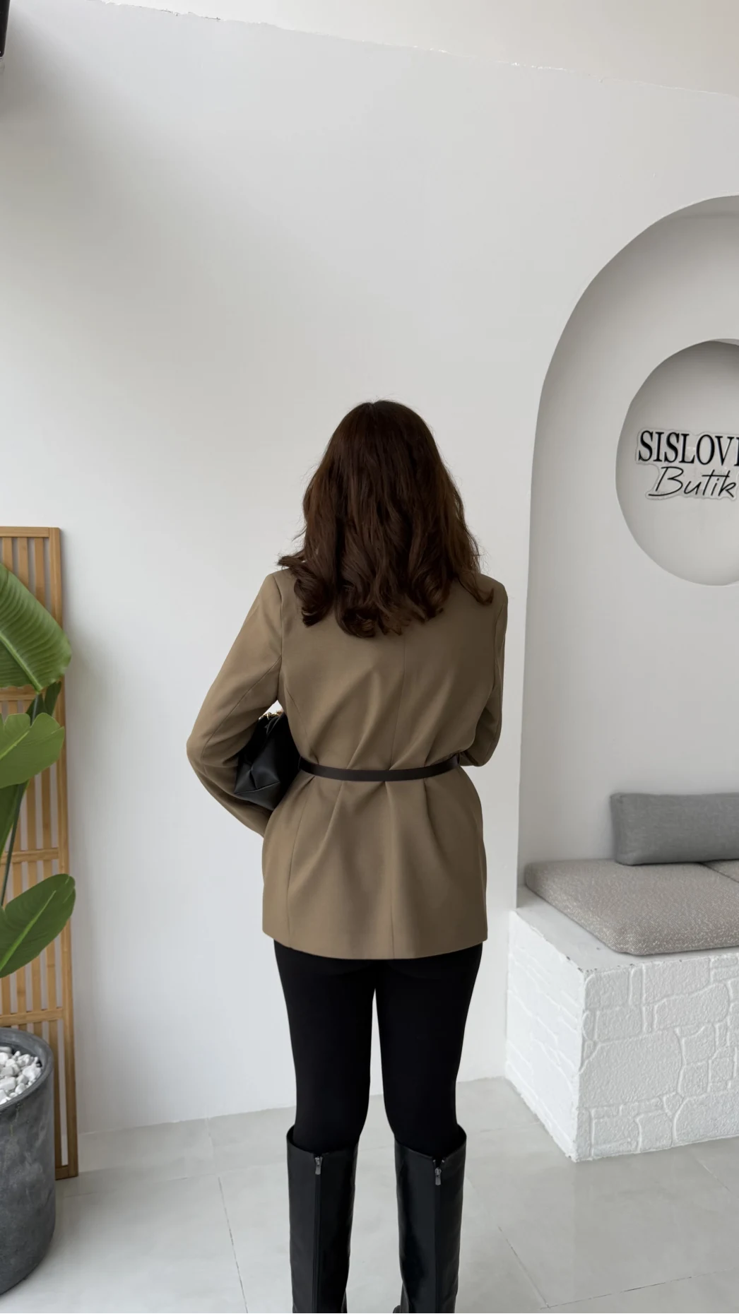 Rupert Kemerli Poliviskon Ceket - Haki - Kod: 9700