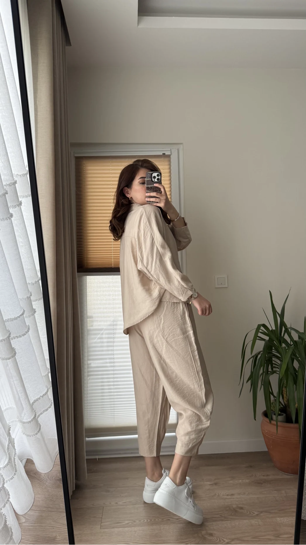 Rüya Gömlek Pantolon Takım Taş