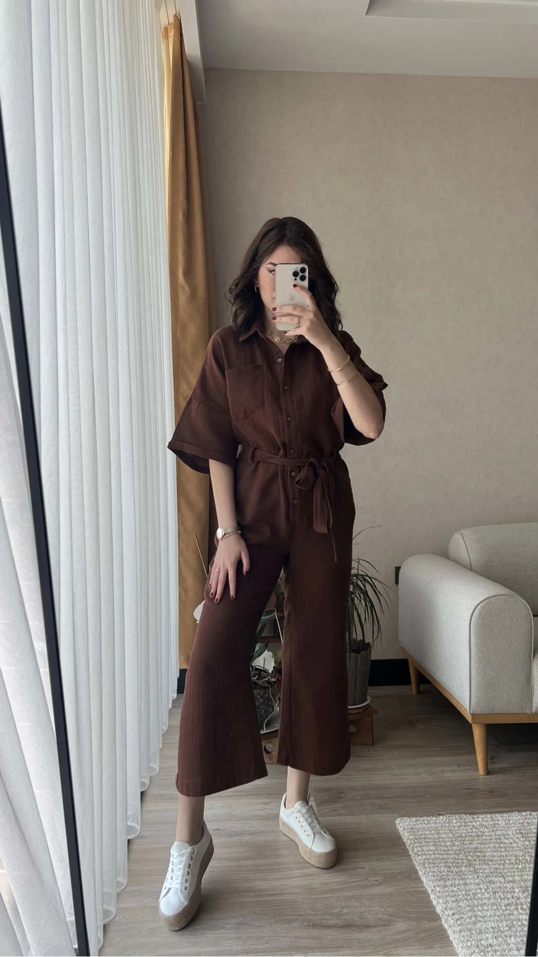 Sahra Müslin Kumaş Tulum
