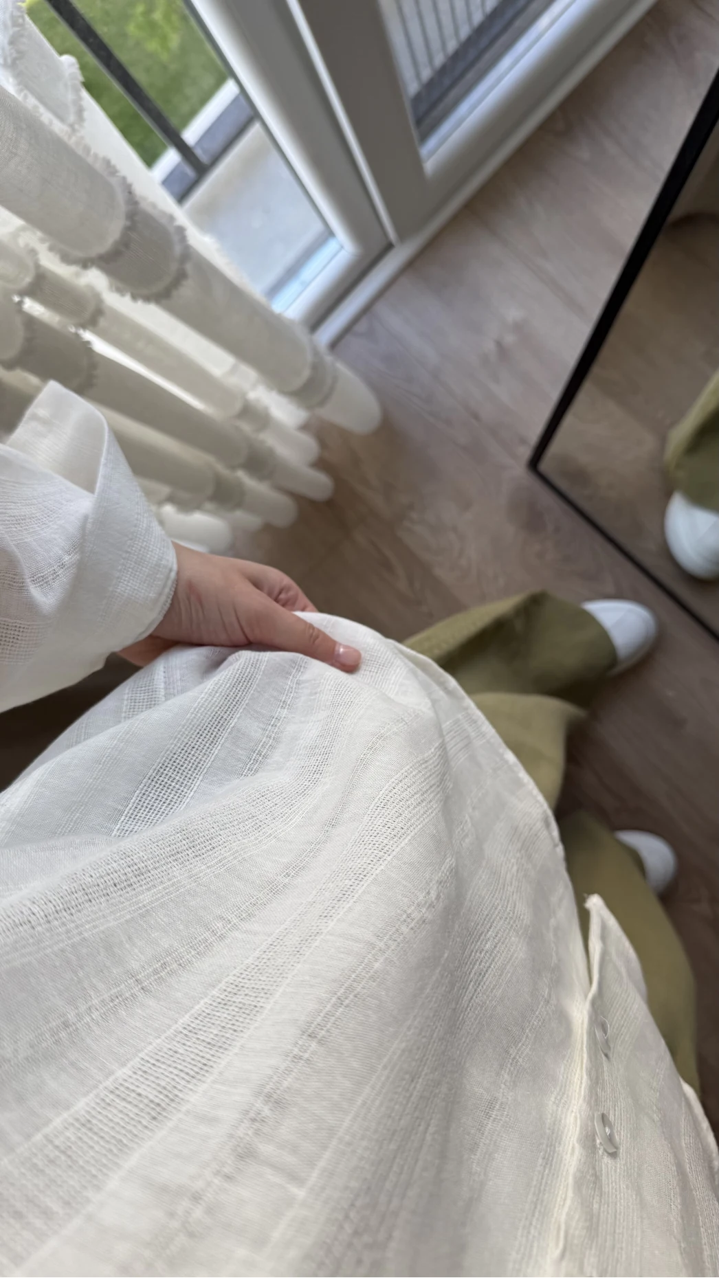 Santoria V Yaka Gömlek Beyaz (4957)