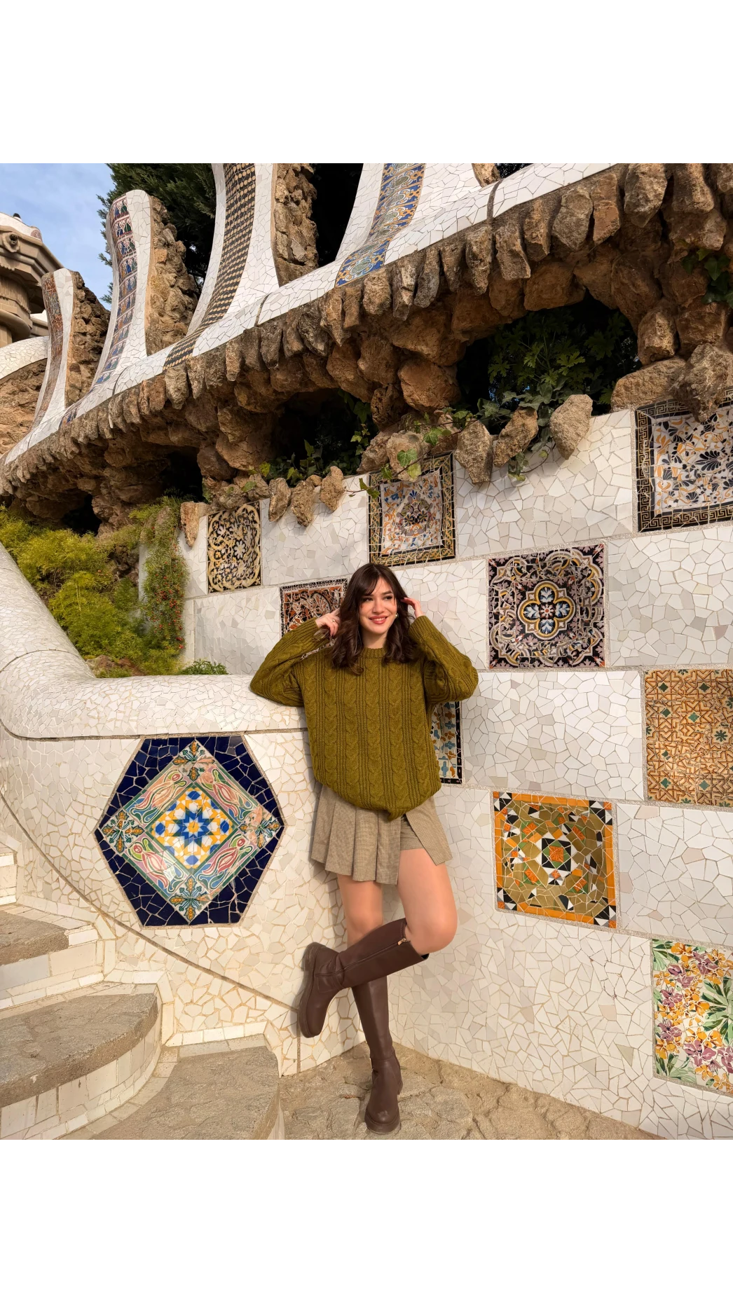 Selani Bisiklet Yaka Örgü Kazak - Haki - Kod: 4519