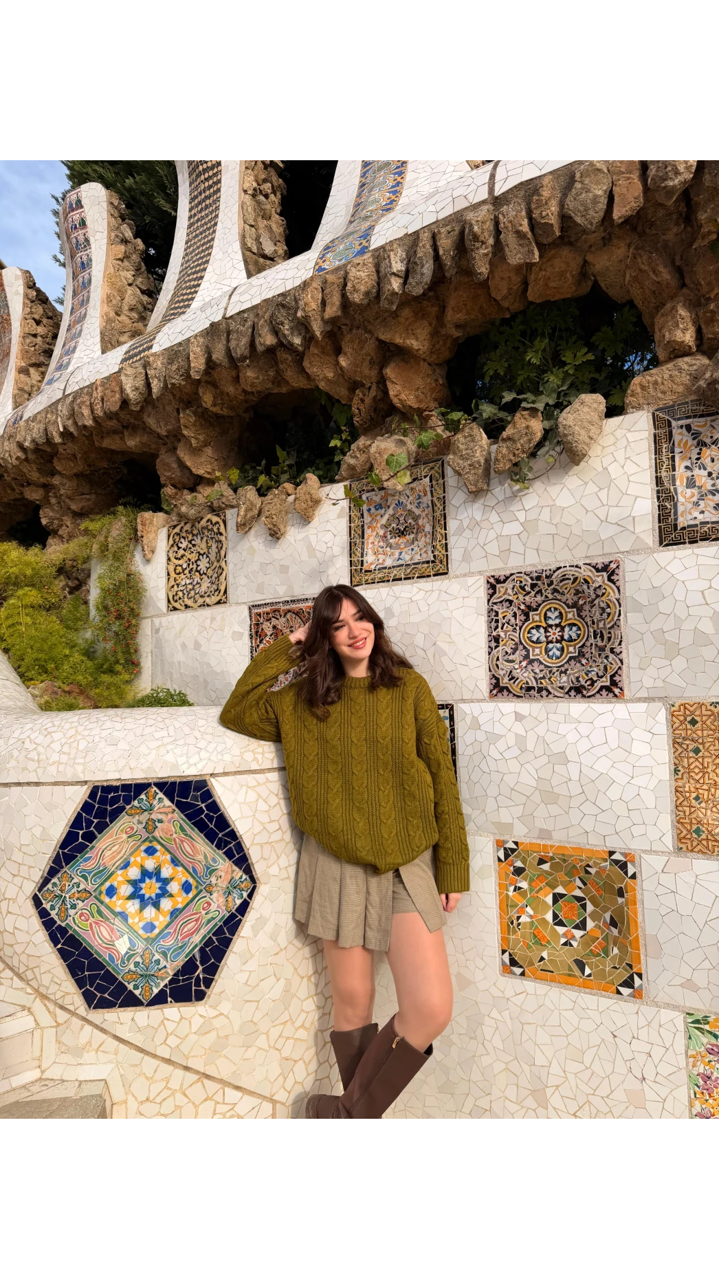 Selani Bisiklet Yaka Örgü Kazak - Haki - Kod: 4519