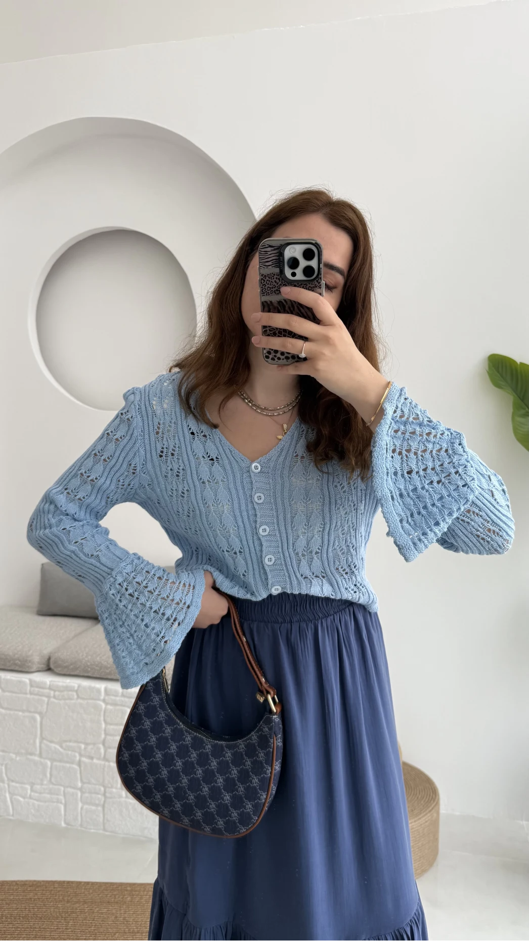 Sister Renkli Hırkalar Mavi