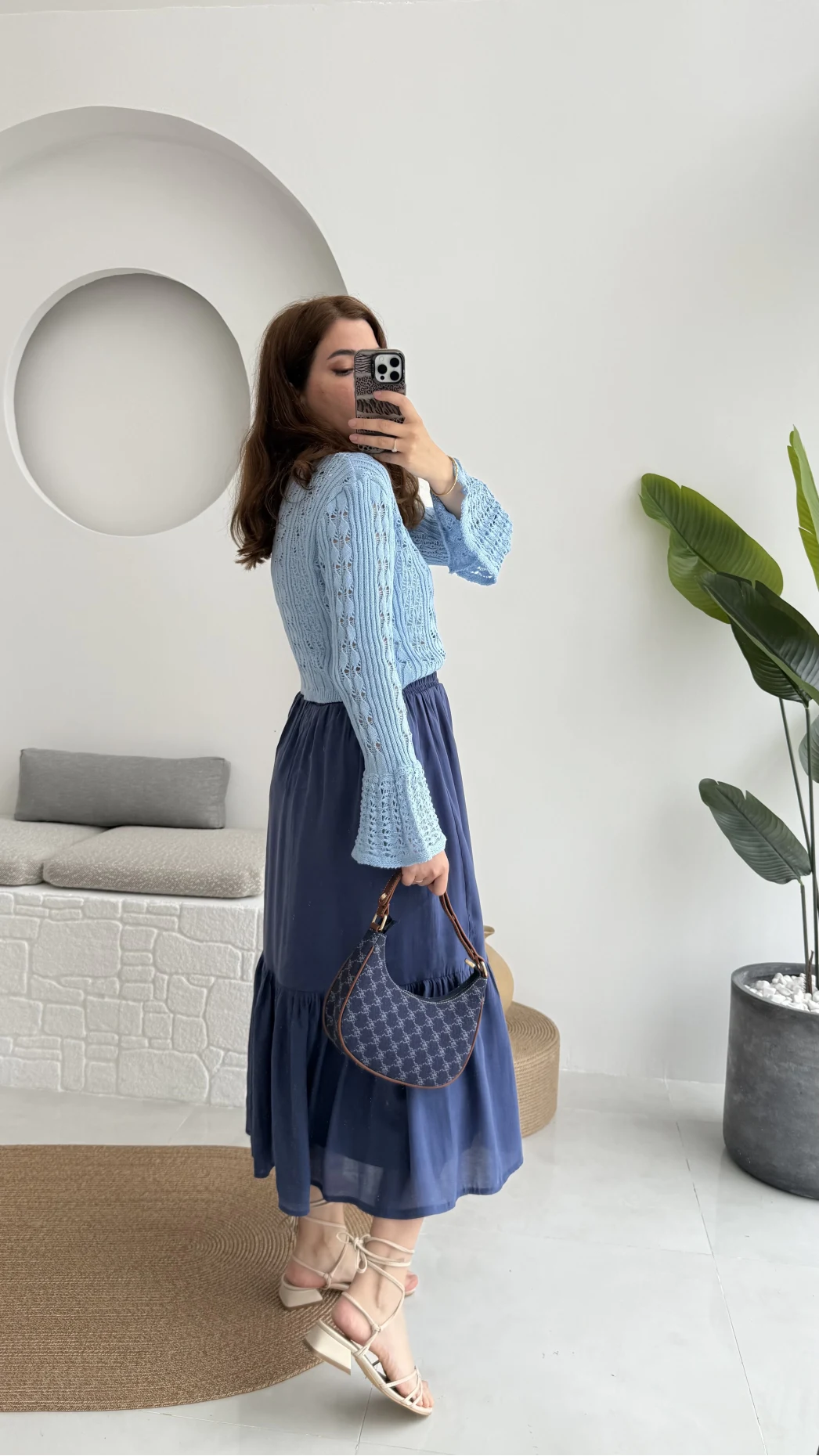 Sister Renkli Hırkalar Mavi