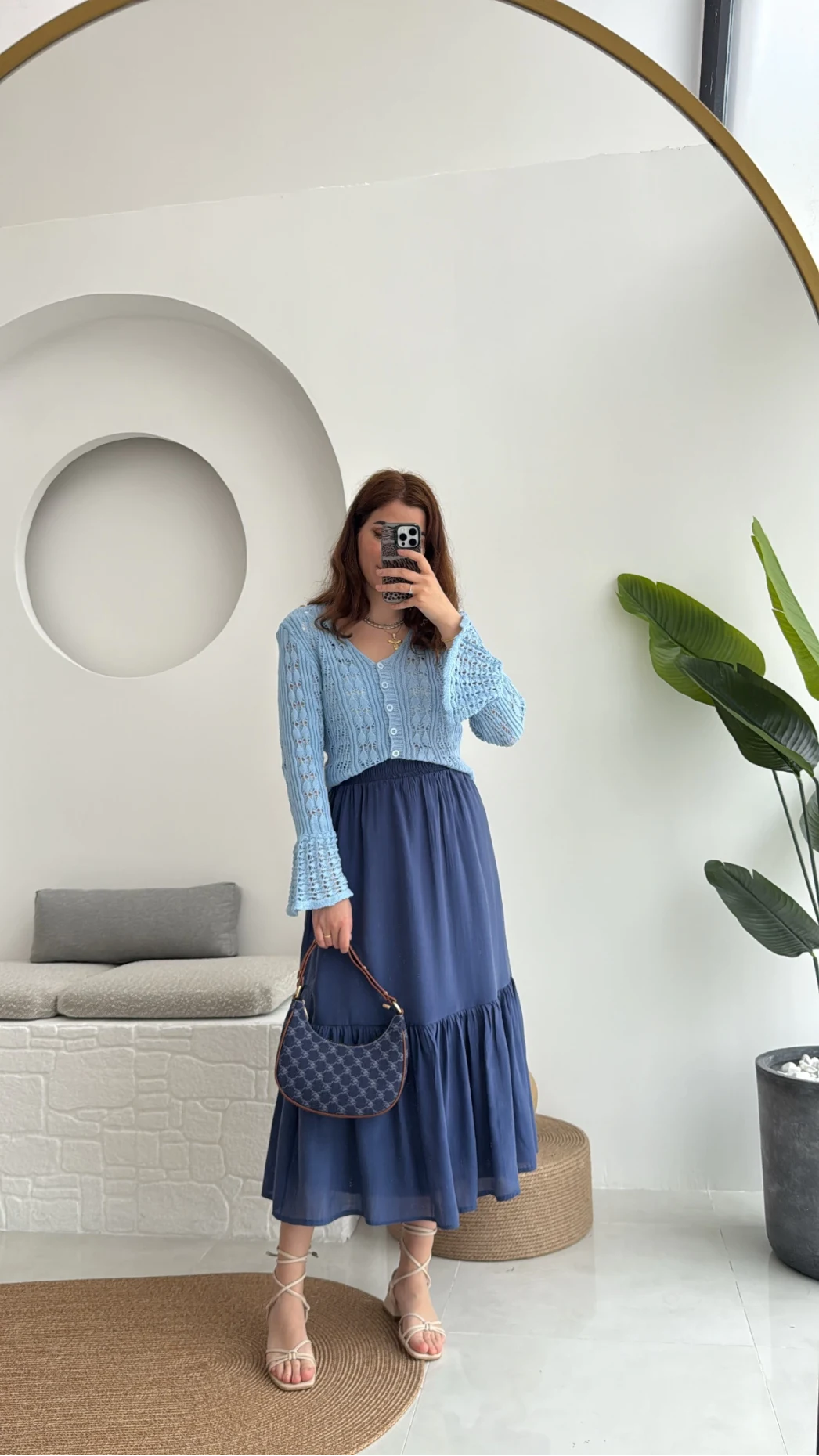 Sister Renkli Hırkalar Mavi